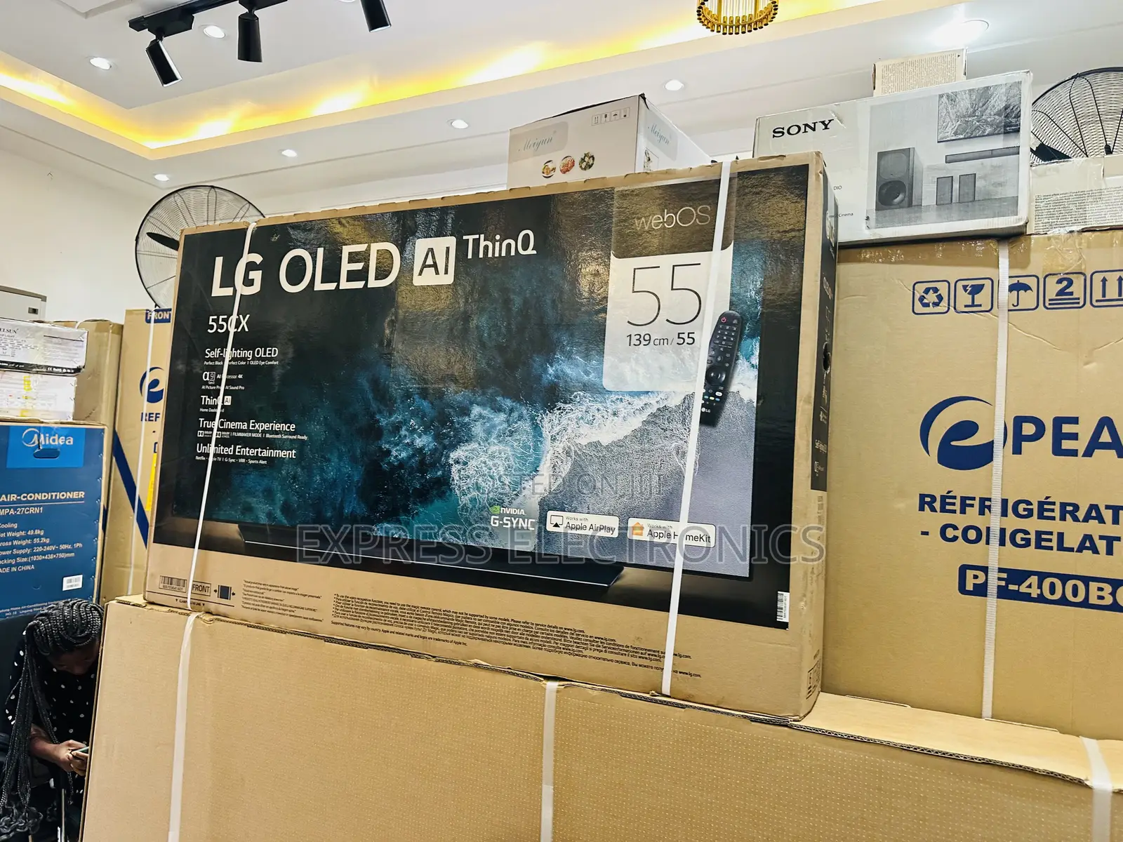 Clear Picture OLED Smart Lg 55”CX