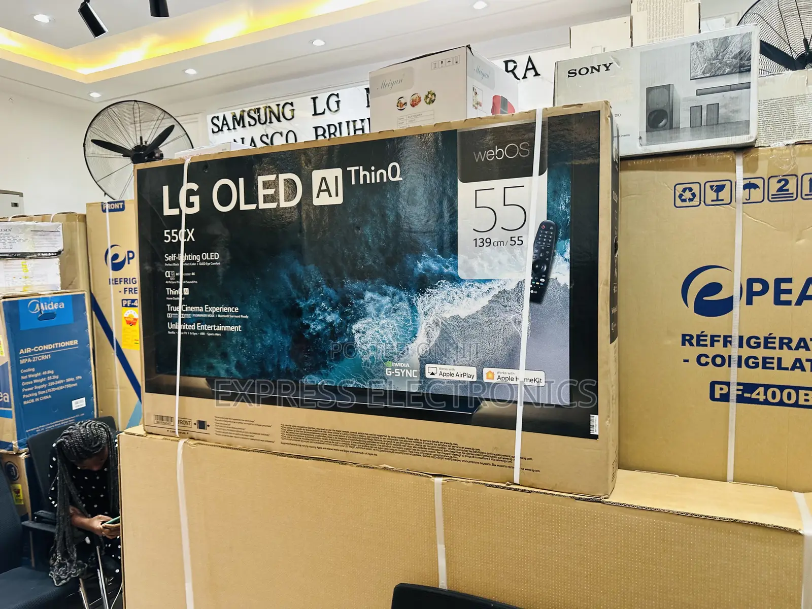 Bew Slim UHD Smart Lg OLED 55”CX