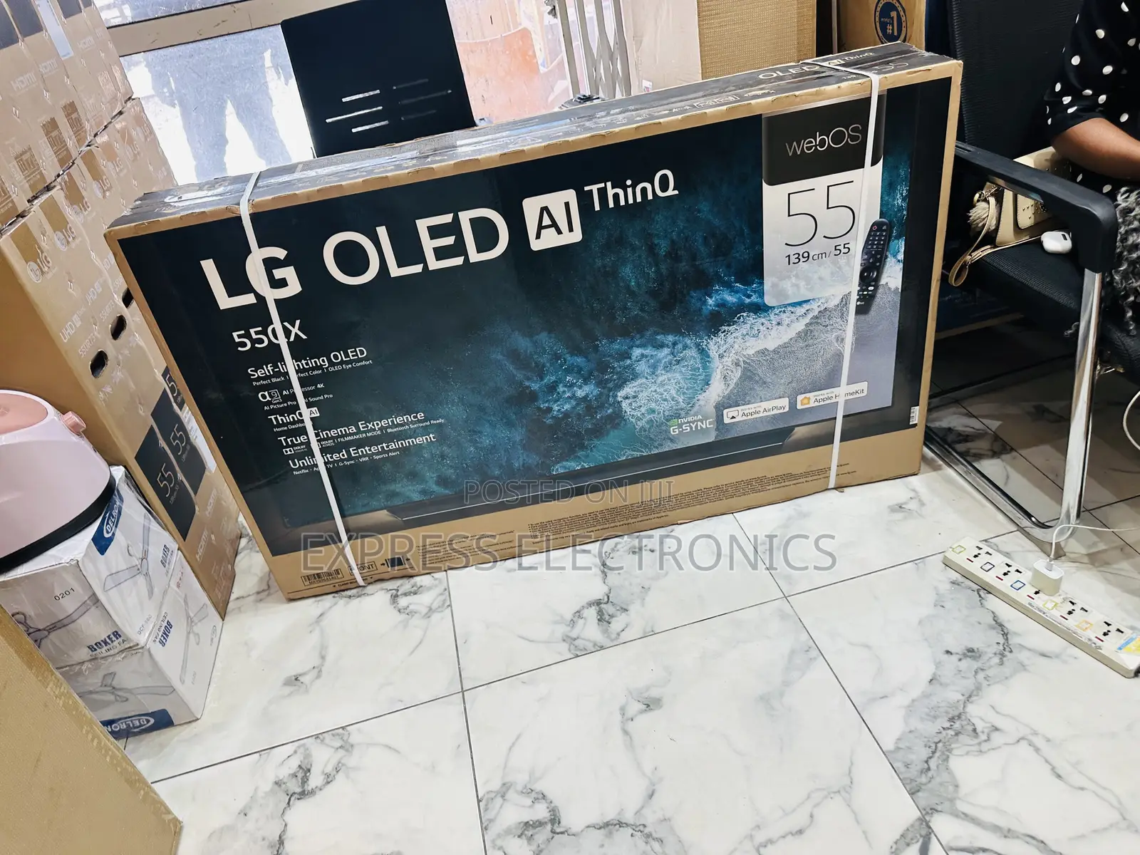 Best Buy for Less LG 55”CX OLED