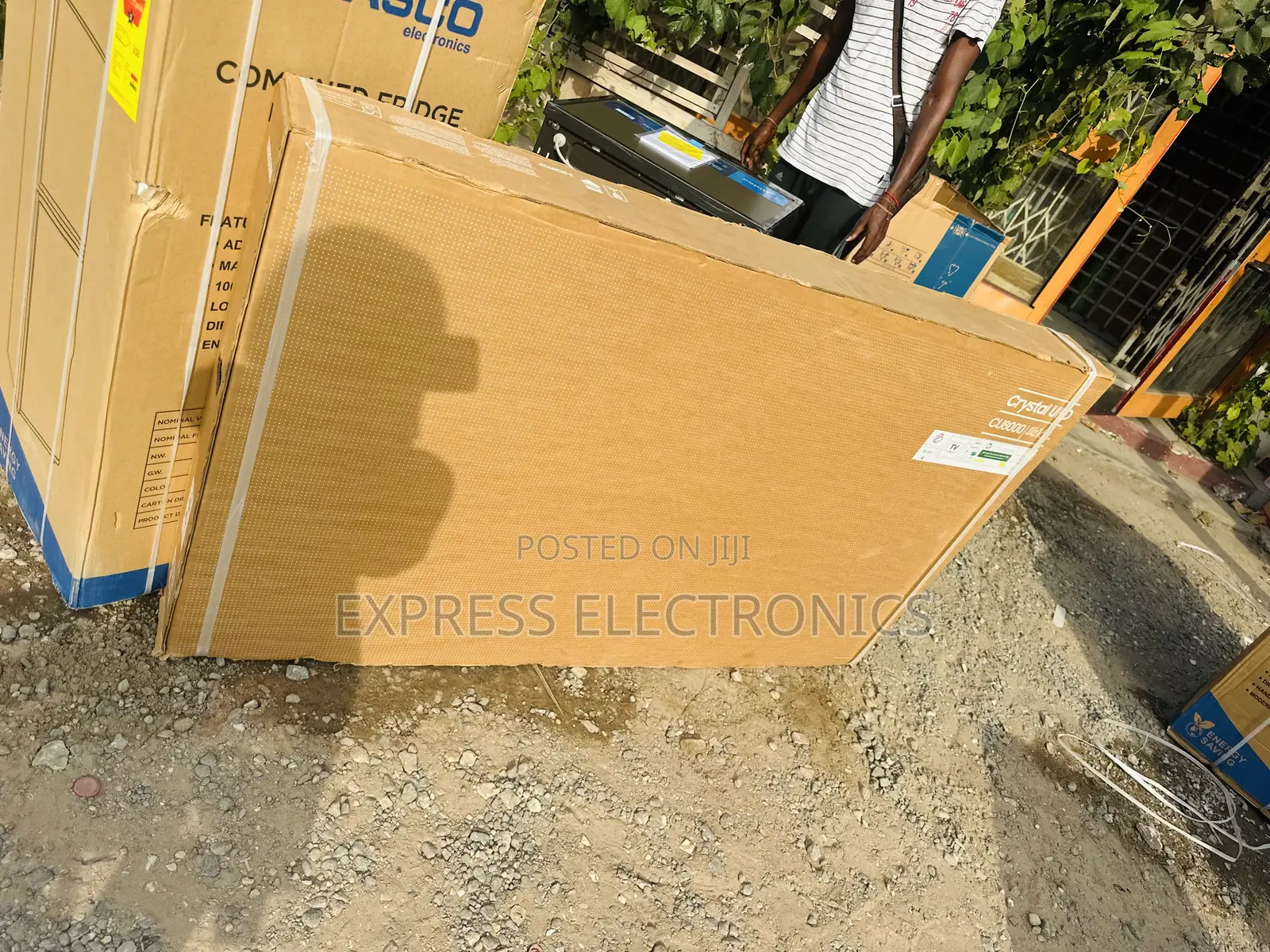 Clear Uhd Display Samsung 55”Du7000 2924 Model