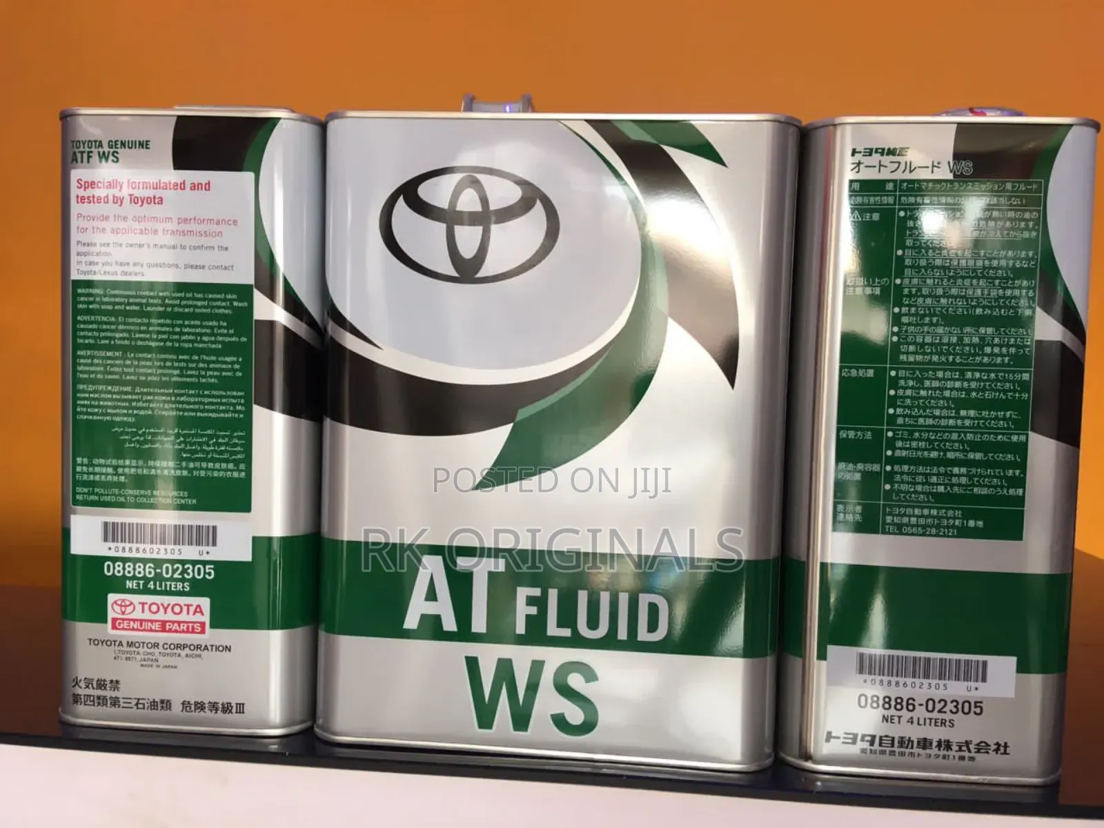 Toyota ATF-WS 4L Imported From JAPAN
