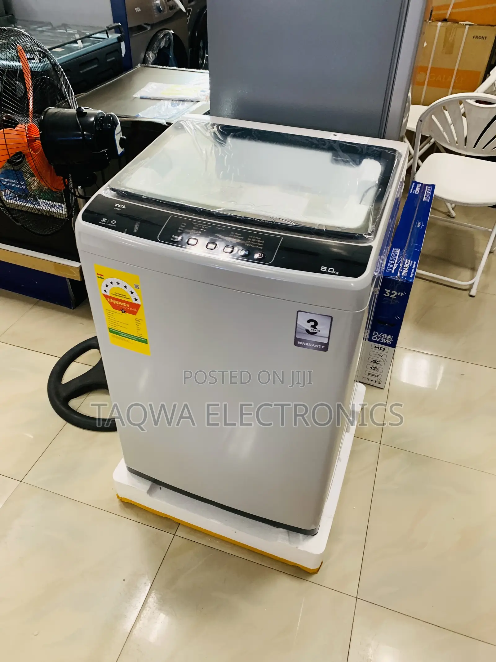 Thrilling TCL 9kg Top Load Full Automatic