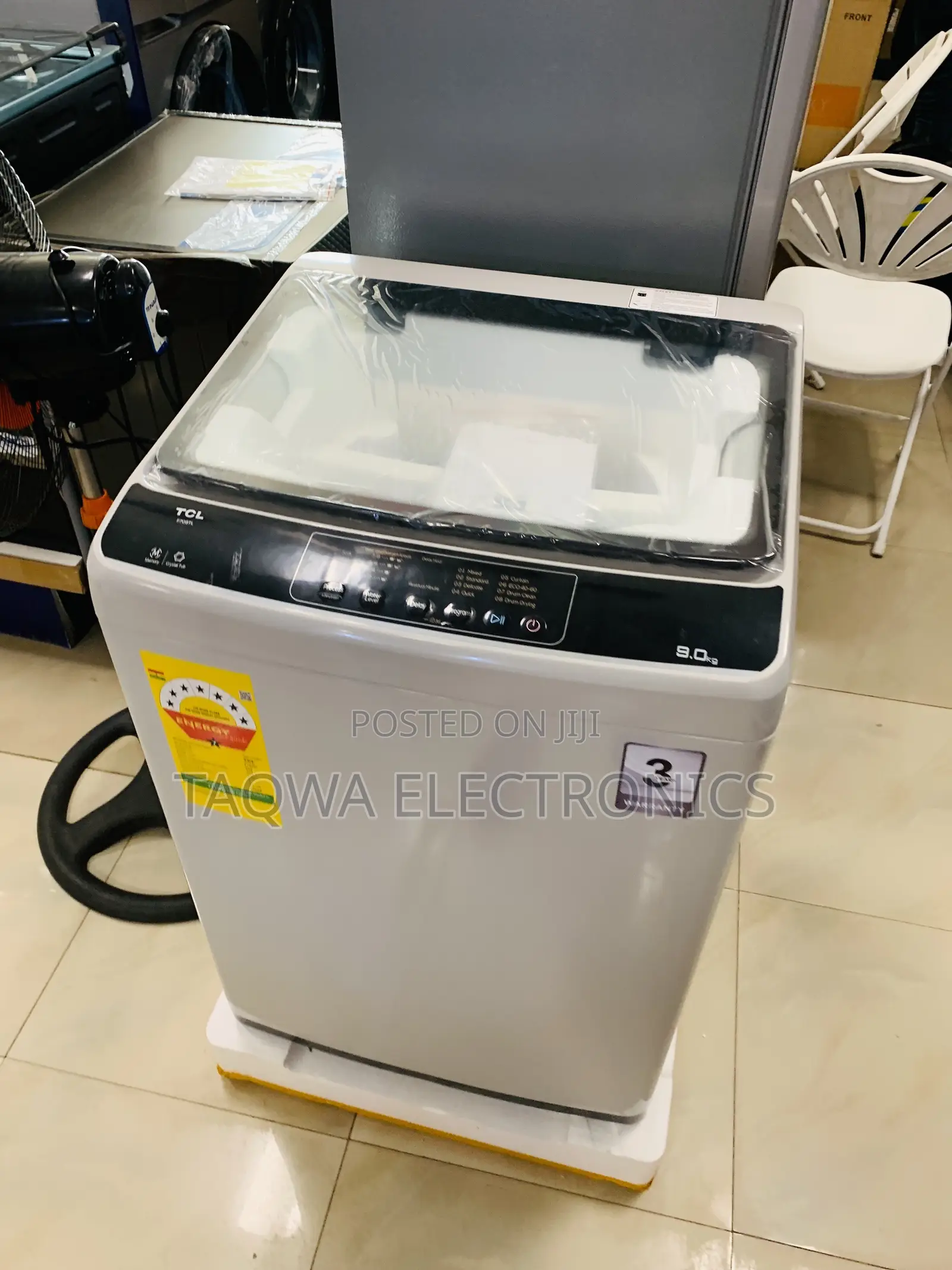 Hygienic TCL Washing Machine 9kg