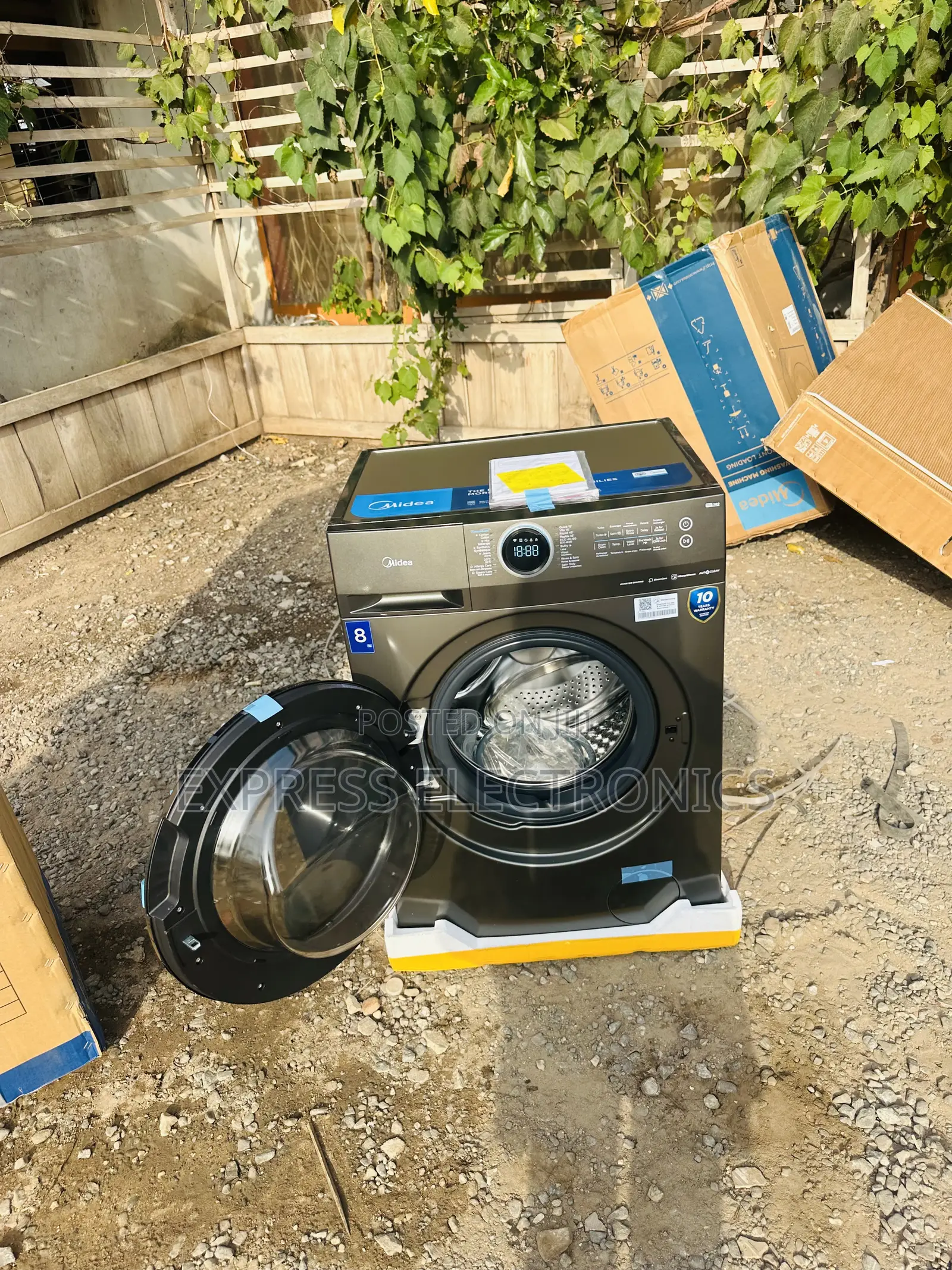 Quality Sleek Washer 8kg Midea Front Load