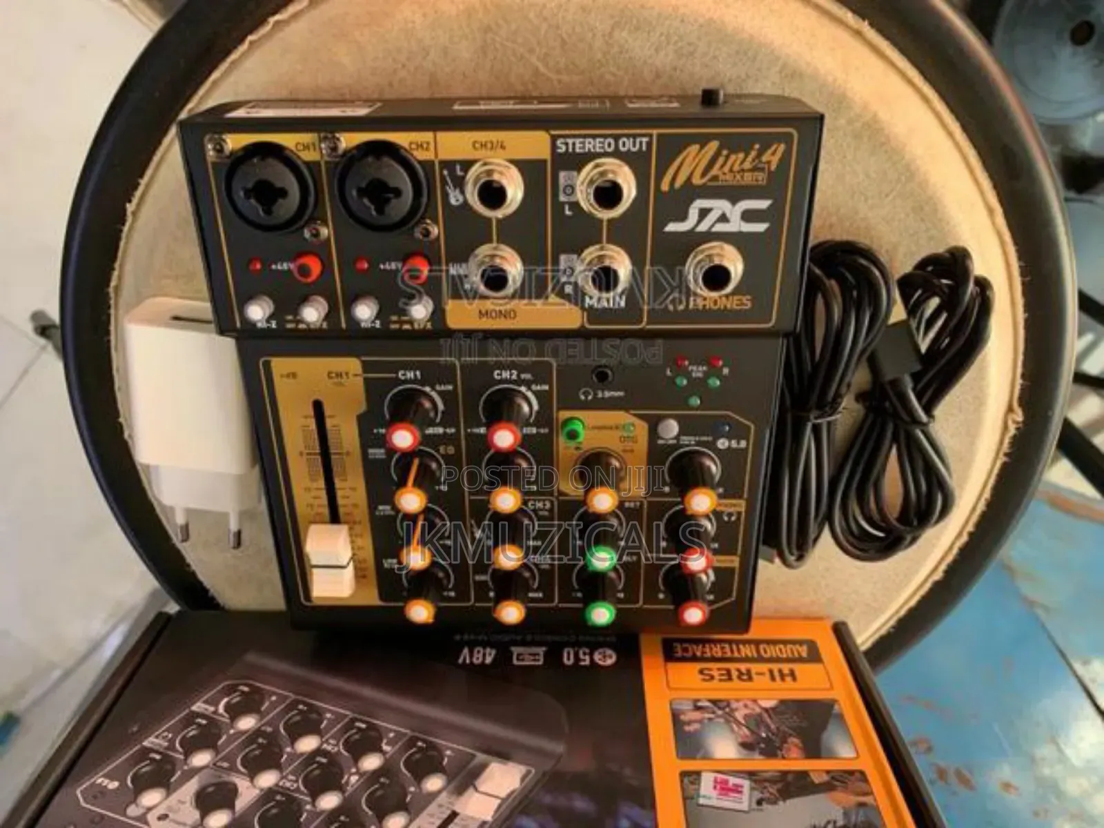 Audio Interface Mixer_ Live Mixer