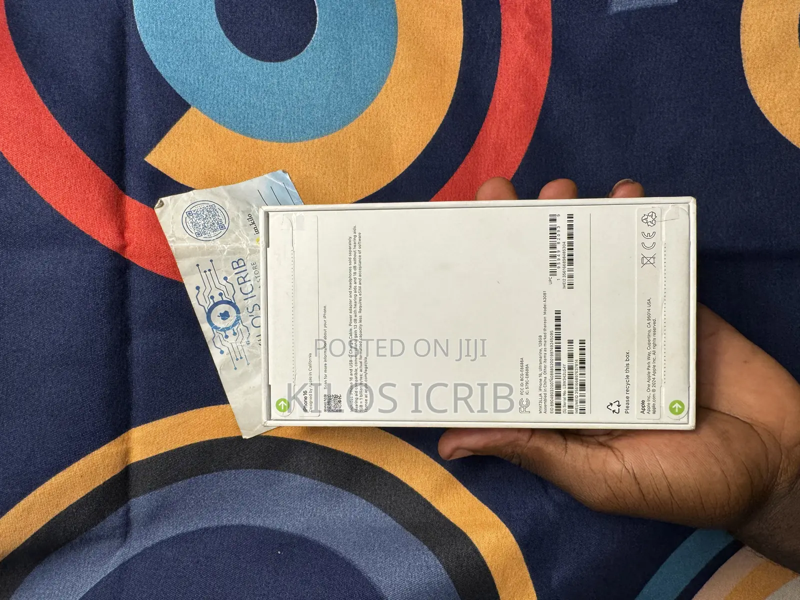 New Apple iPhone 16 128 GB Blue