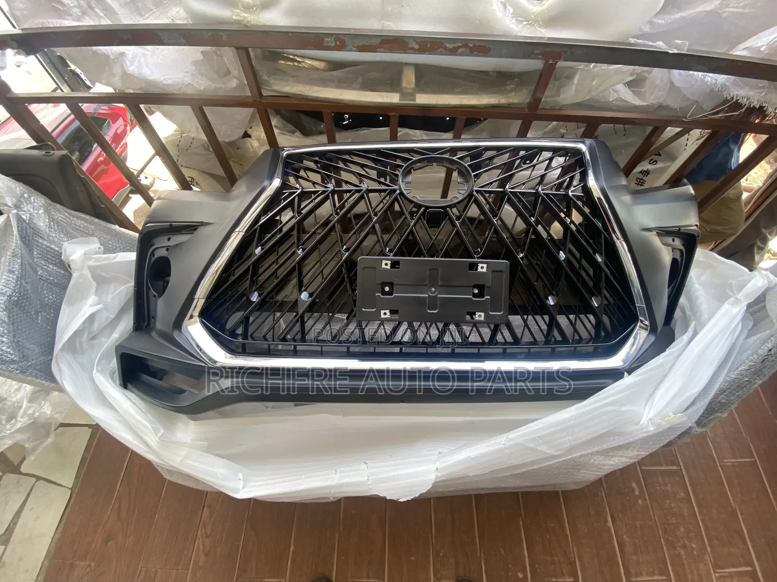 Toyota Highlander 2012 Spec Bumper Lexus