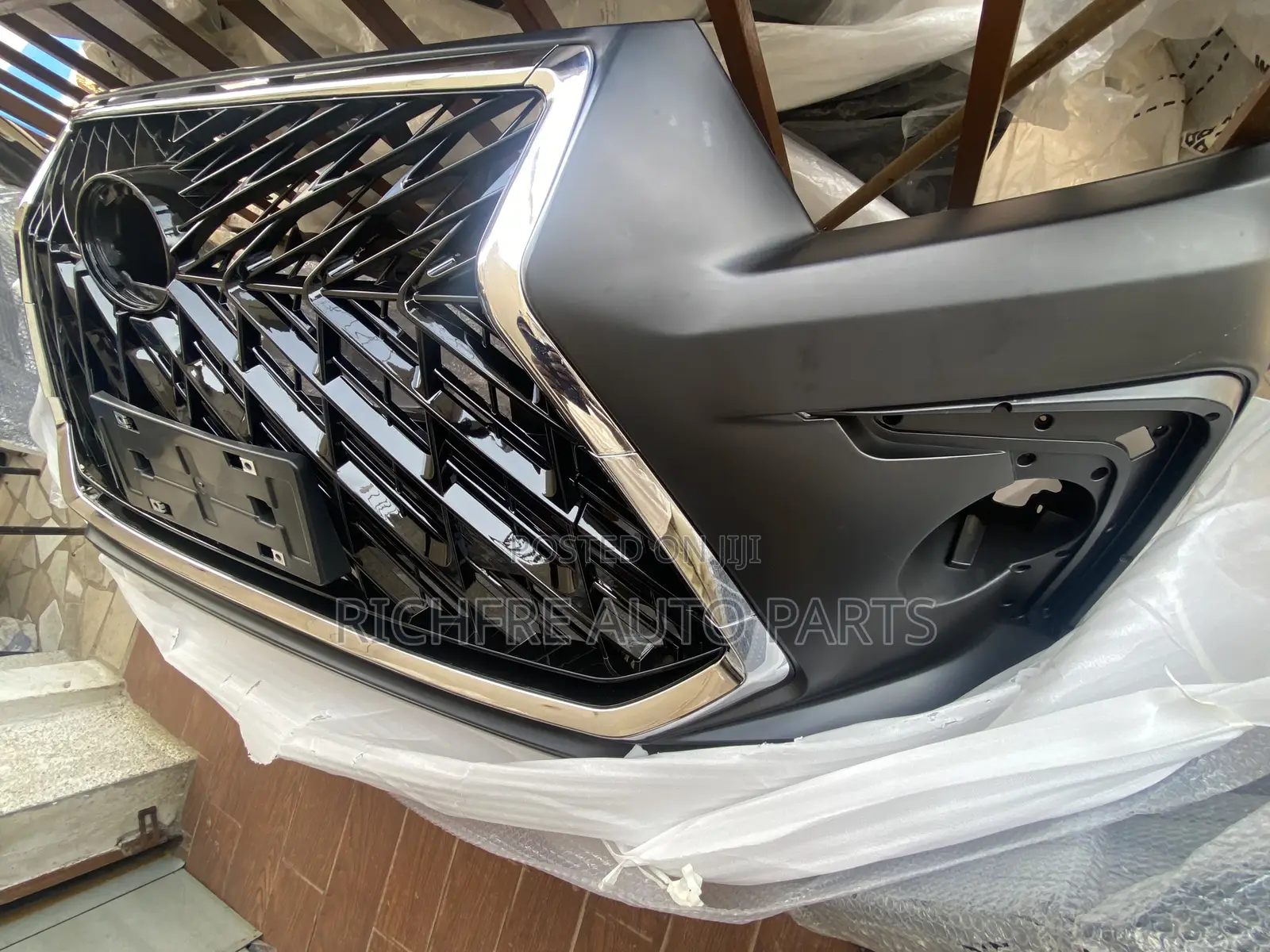 Toyota Highlander 2012 Spec Bumper Lexus