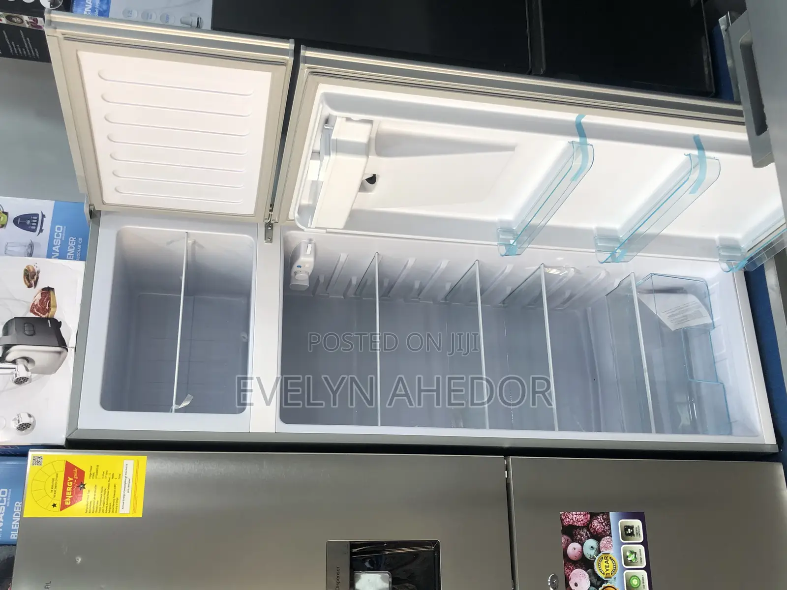 Quality Nasco Top Freezer Double Door Fridge 280 Liters