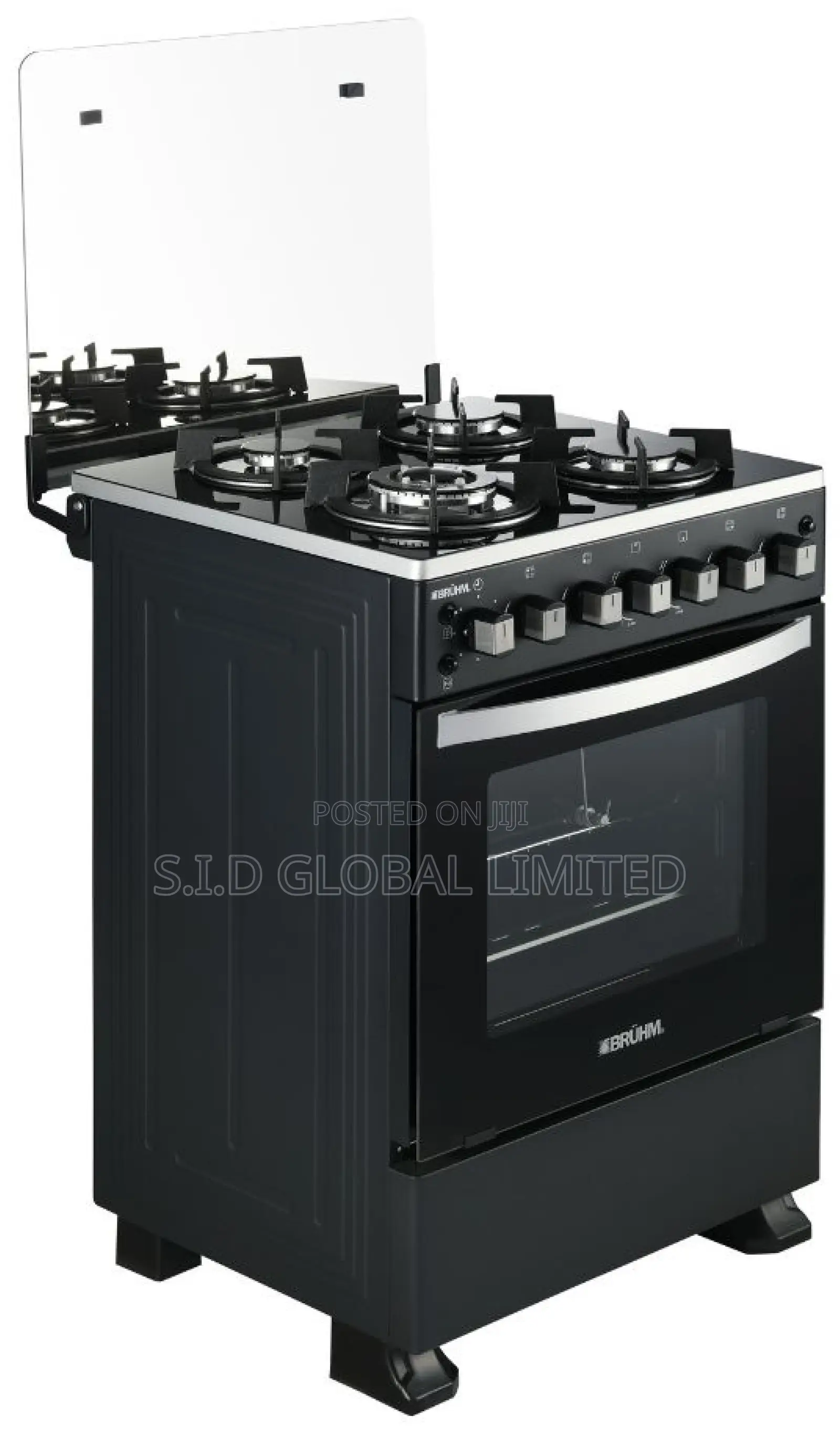 Spice Up Your Kitchen With BRUHM 4 BURNER GAS COOKER