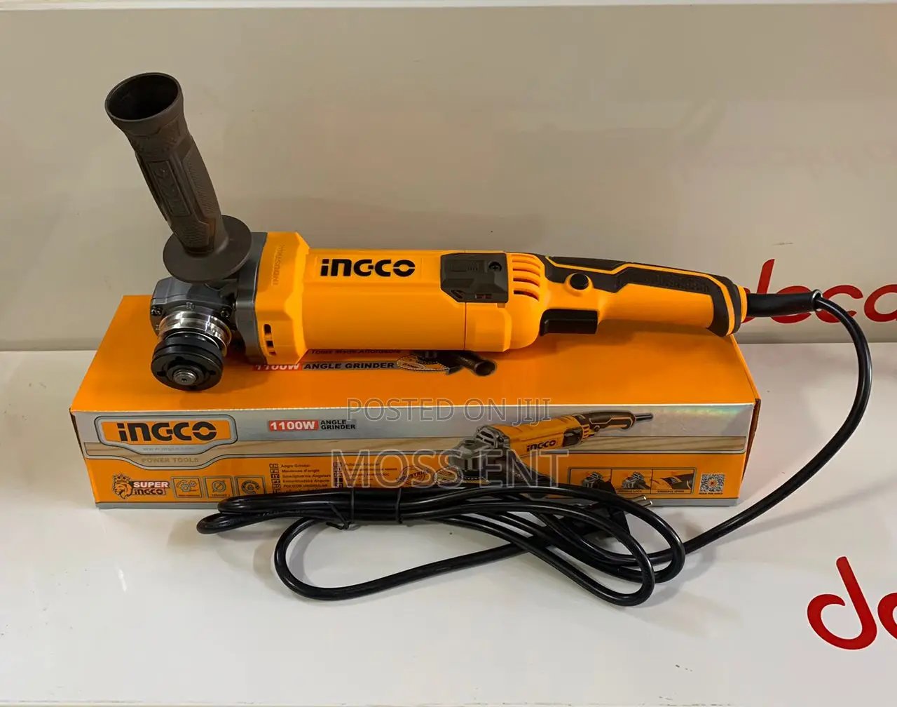 Ingco Angle Grinder 1100w With Variable Speed - Ag