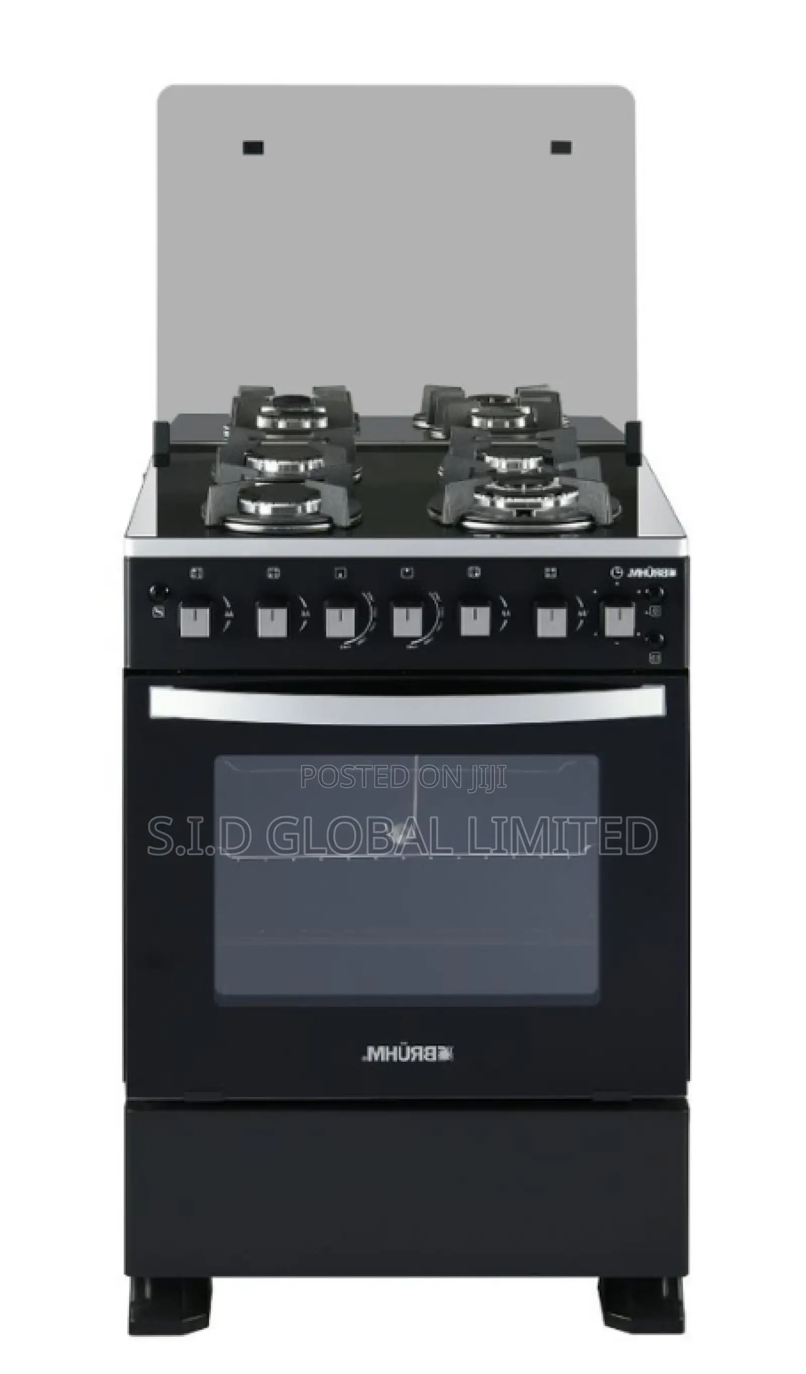 Elevate Your Cooking With BRUHM 4 BURNER GAS COOKER BGC-6640