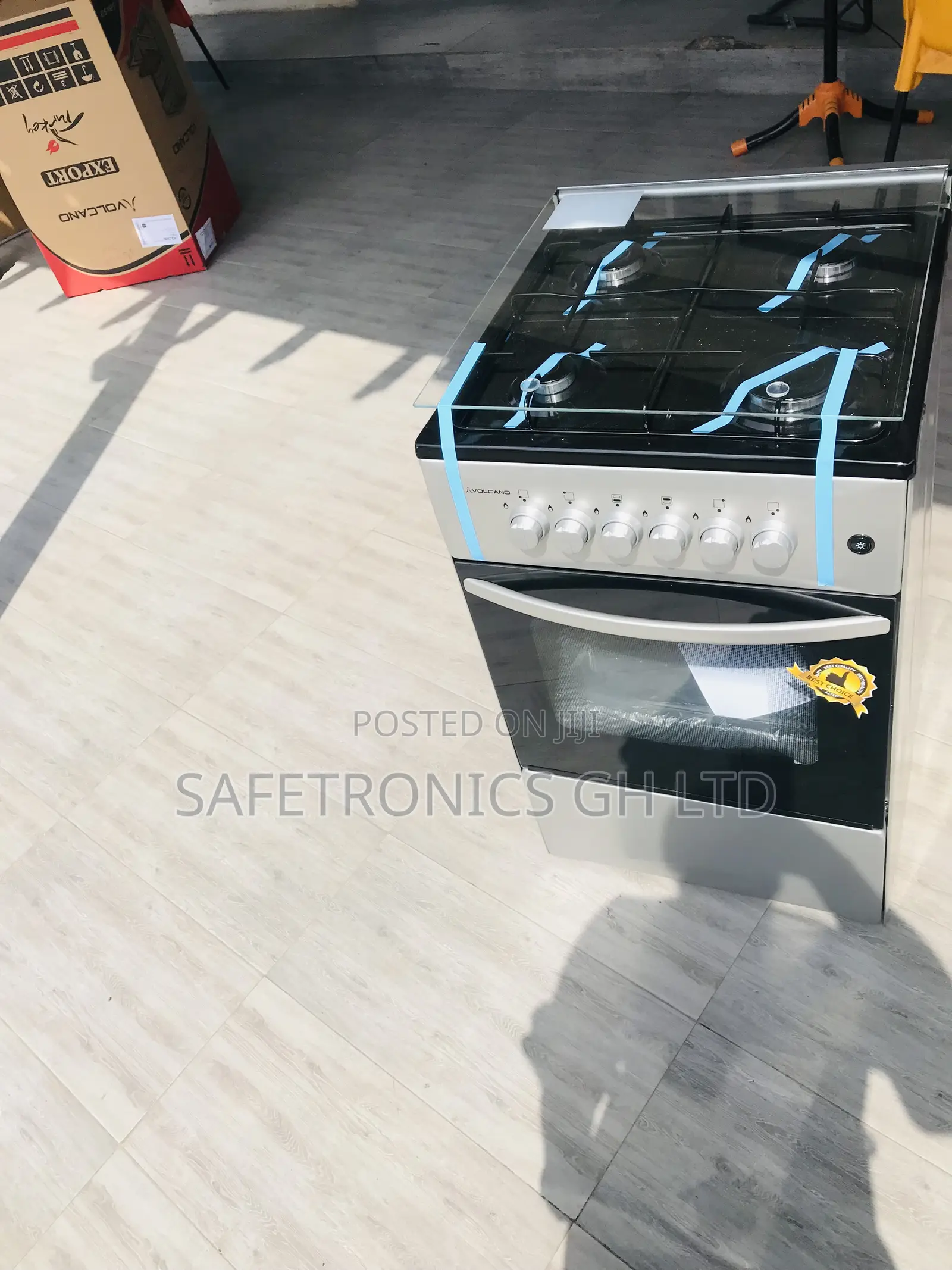 Available Volcano 4 Gas Cooker Oven Burner 50by50