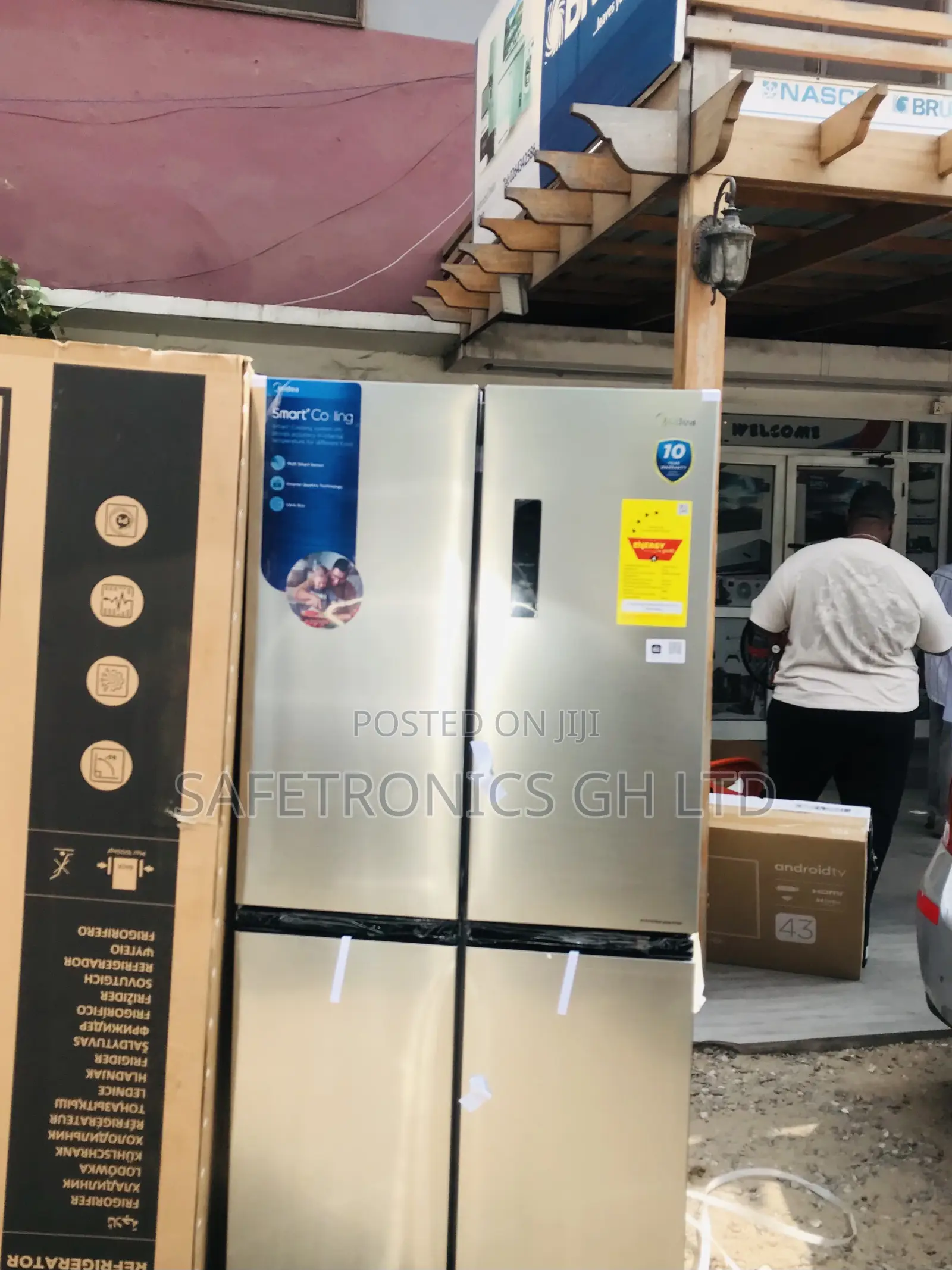 Get New FRENCH-DOOR- MDRF632FGN46D 4 Doors Fridge