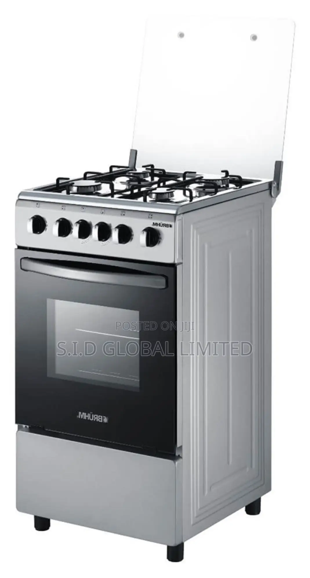 Adorable Flavors With Bruhm Gas Cooker – 4 Burner