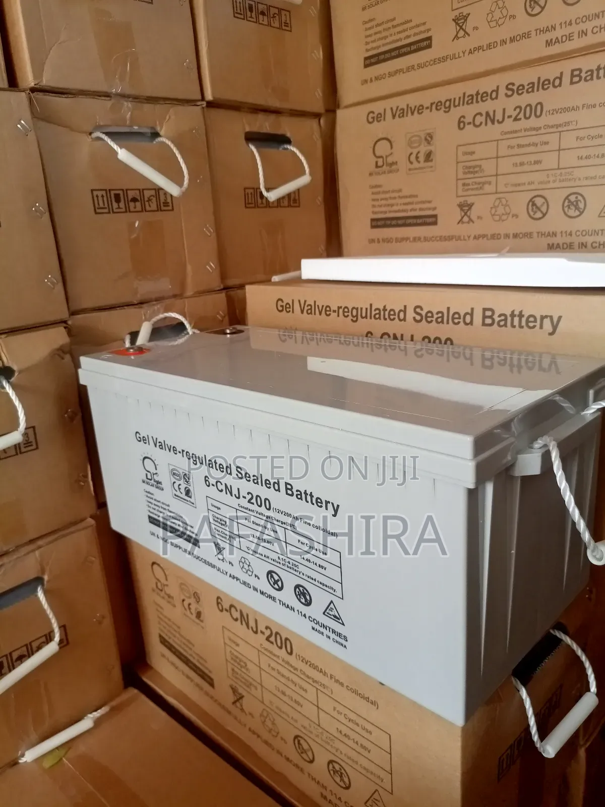12v 200ah Gel Solar Battery Br-Solar