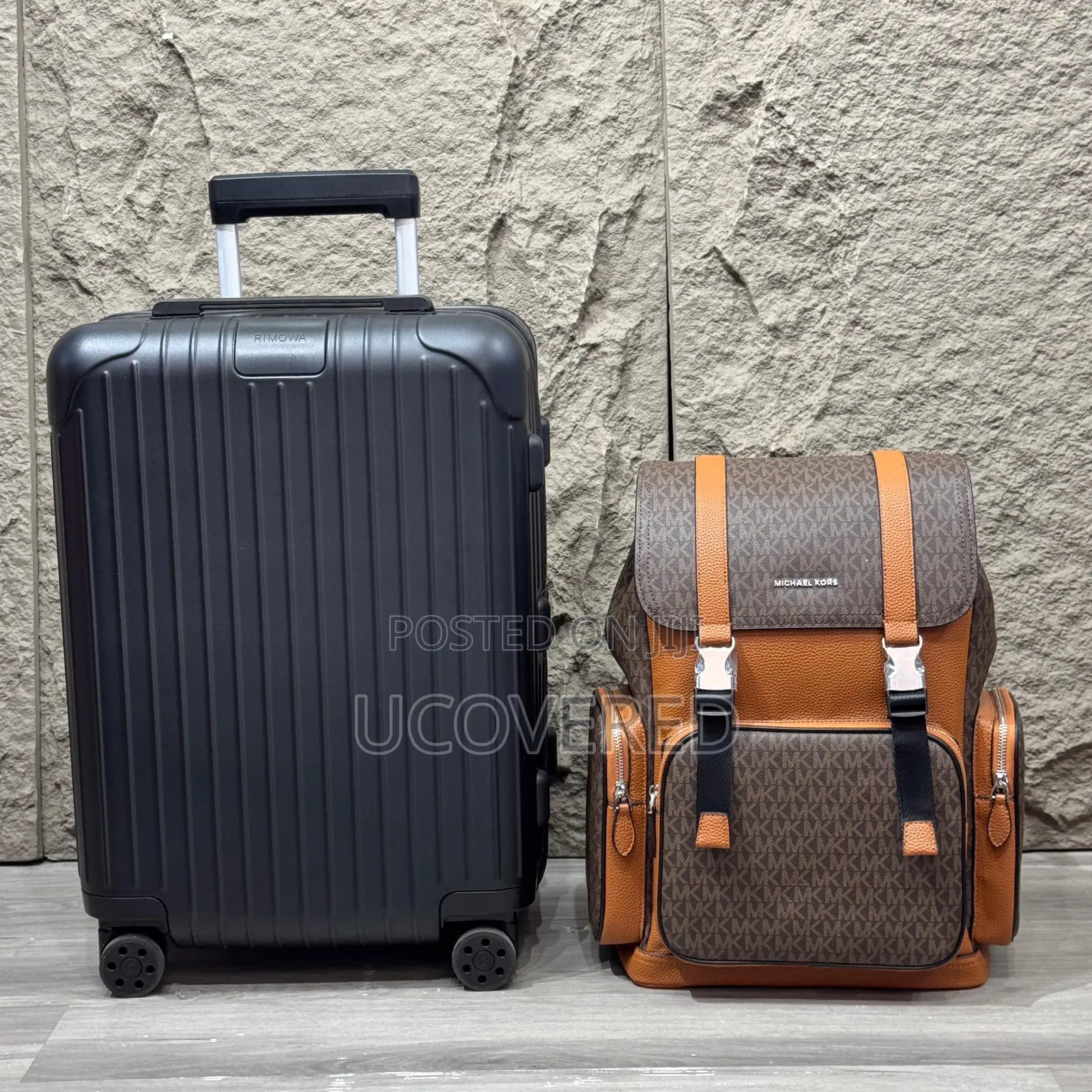 Designer Travel Set ( 20inch Suitcase + Backpack)