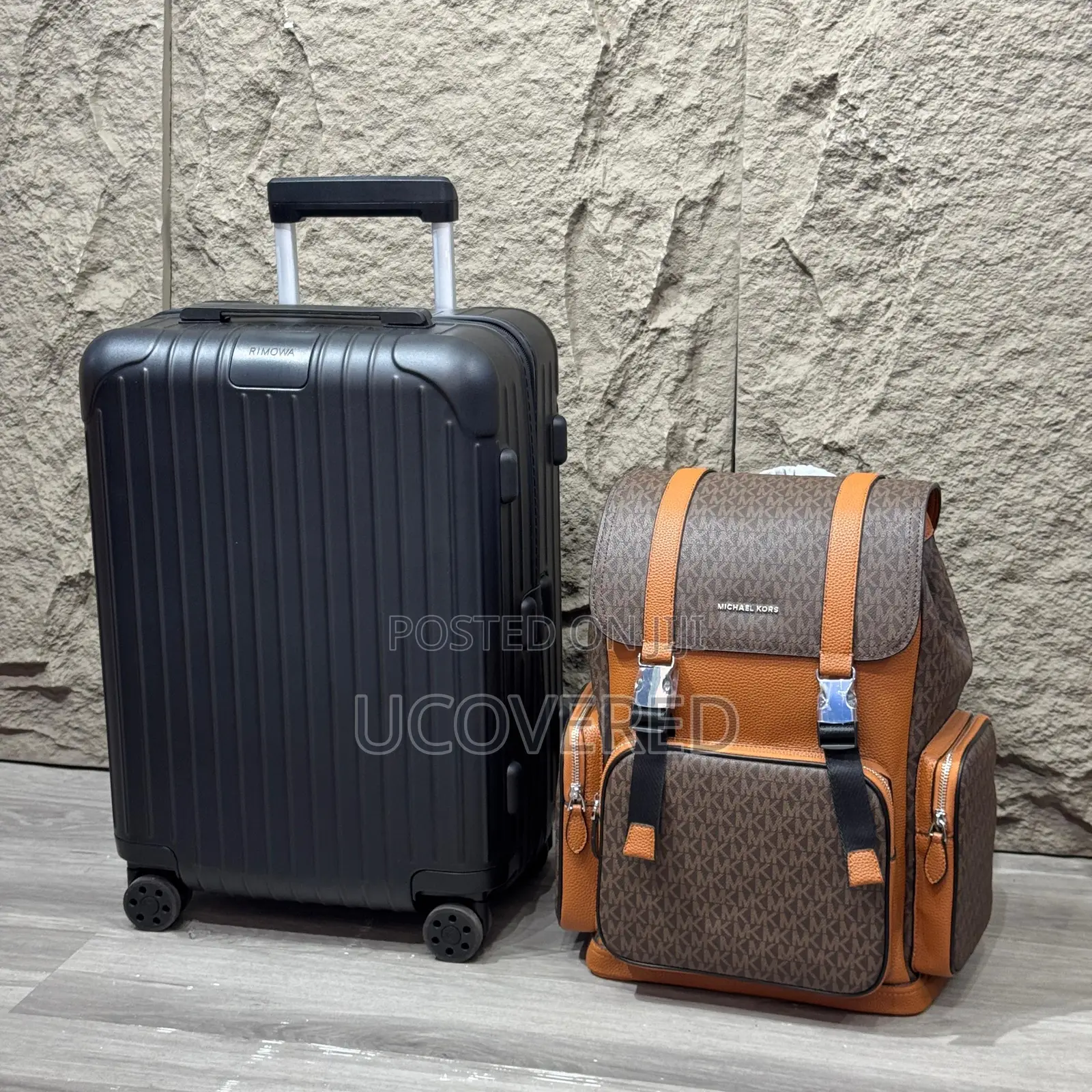 Designer Travel Set ( 20inch Suitcase + Backpack)