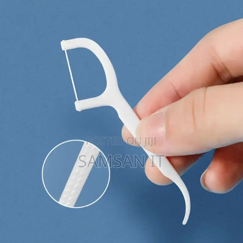 50 PCS Dental Floss Tooth Picks Plastic Oral Teeth Floss