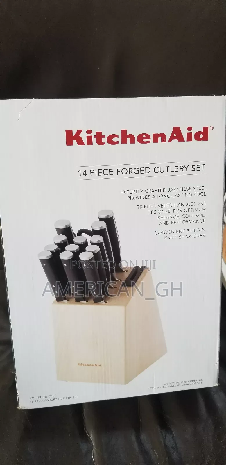 Kitchenaid 14 Piece Forged Triple Rivet Knife Block Set