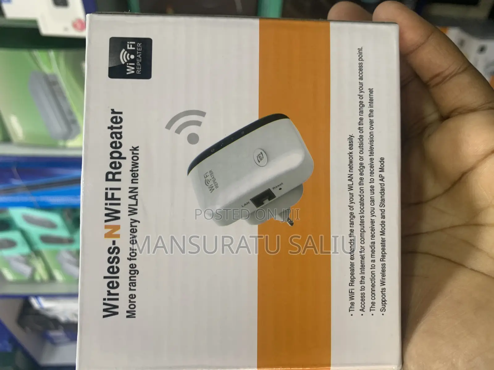 Wireless-N Wifi Repeater More Range for Every Wlan