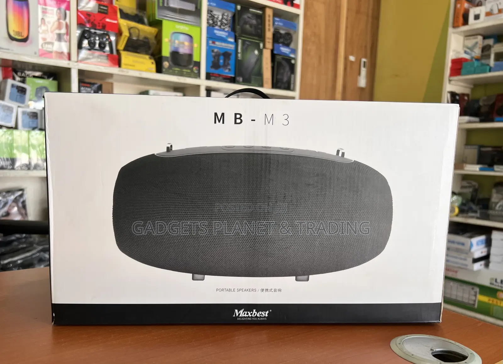 Maxbest Portable Deep Base Bluetooth RGB Speaker Mb - M3