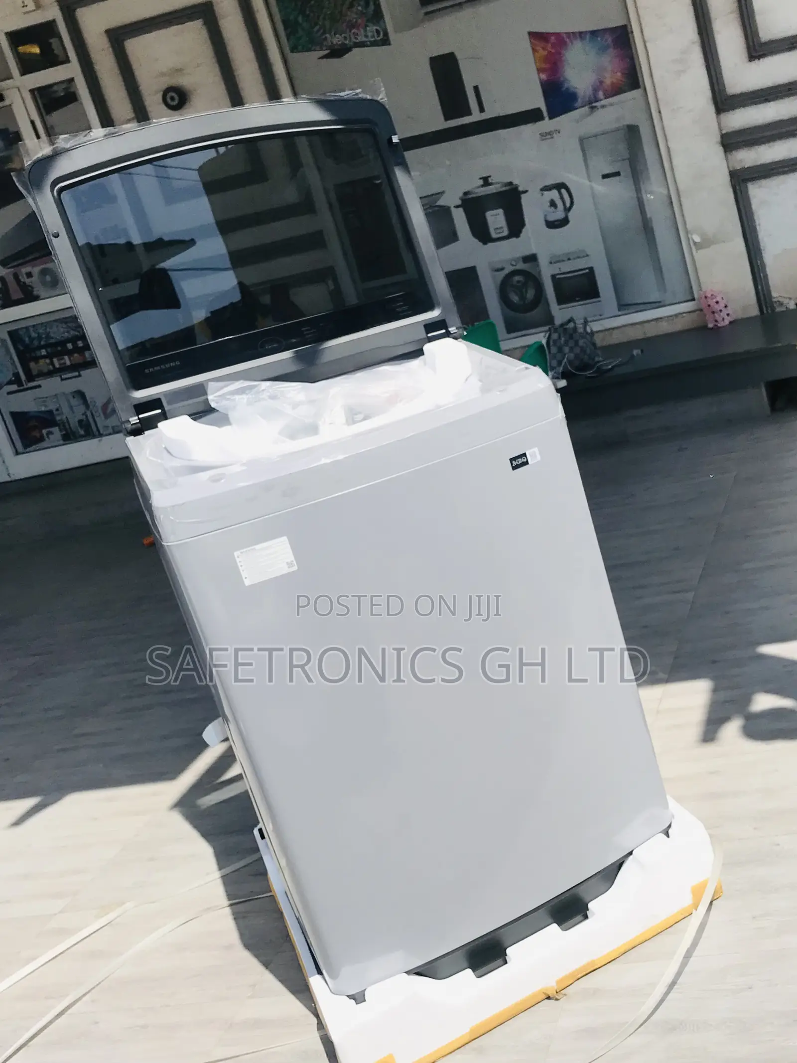 Affordable Samsung Gray Full Auto Topload 13kg Washer
