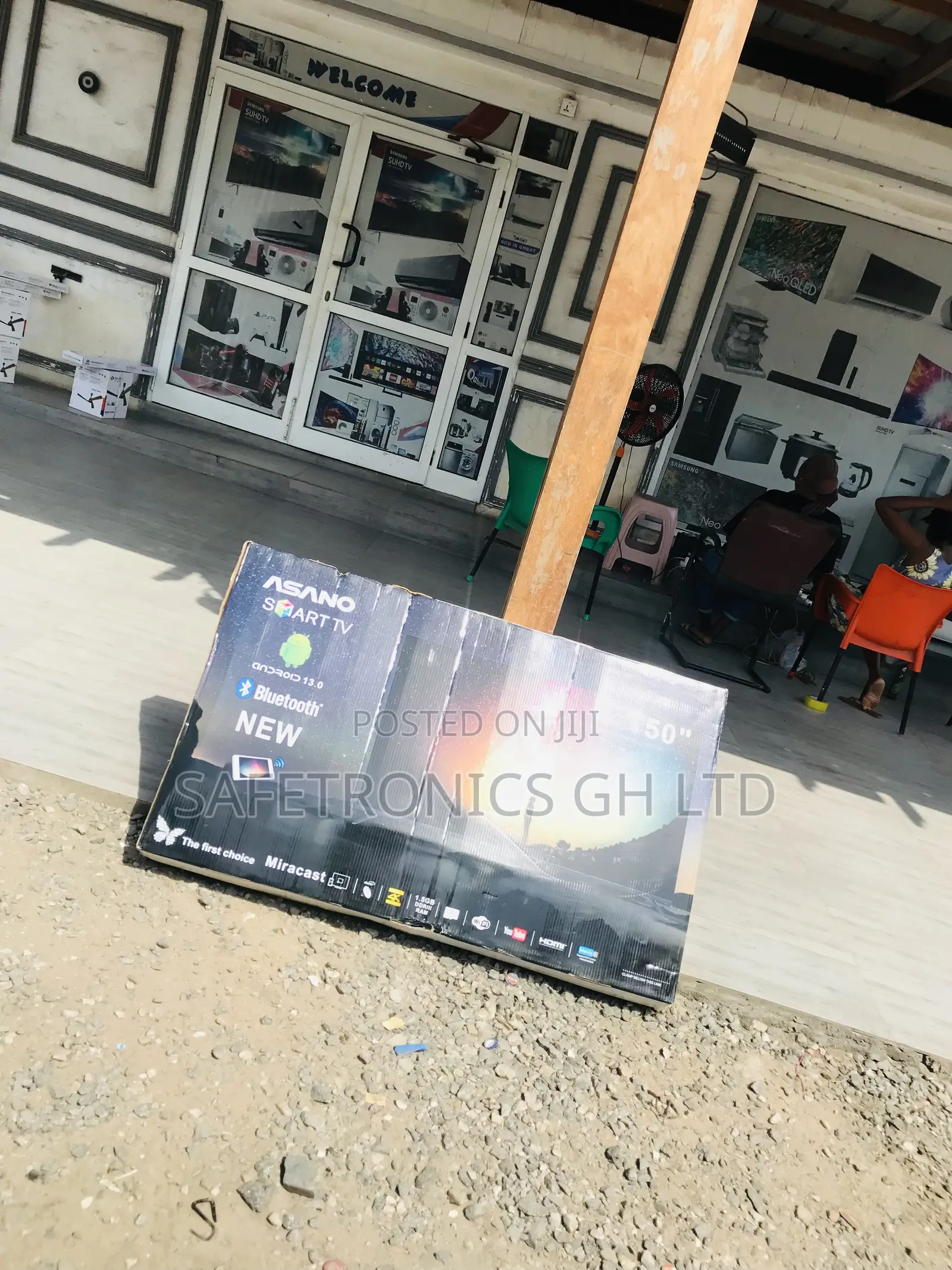 Sealed Quality Led Smart Asano 50 Inch UHD Ultra Tv
