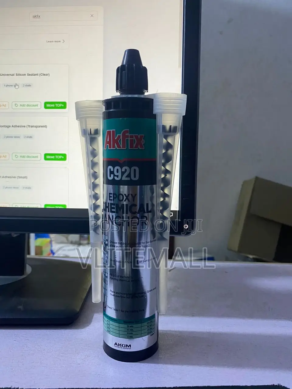 Akfix 920 Epoxy Chemical Anchor