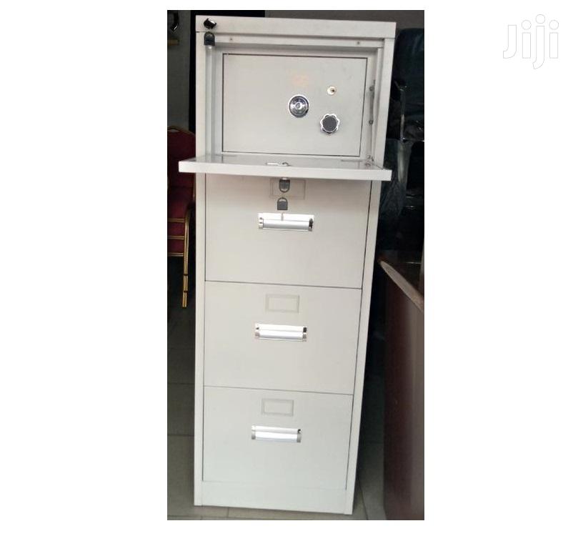 Cabinet 4 Drawer WITH SAFE