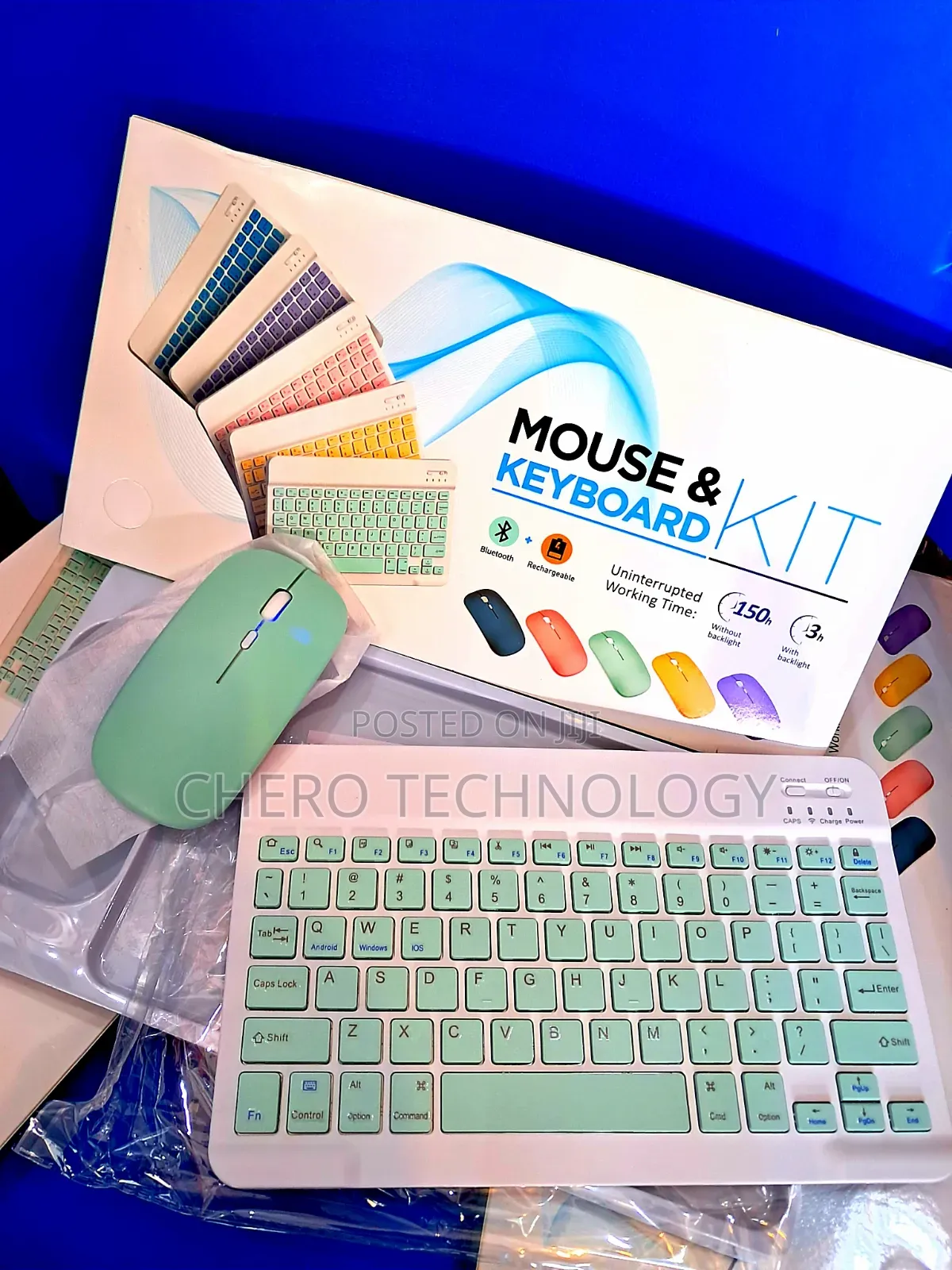 Bluetooth Wireless Keyboard and Mouse