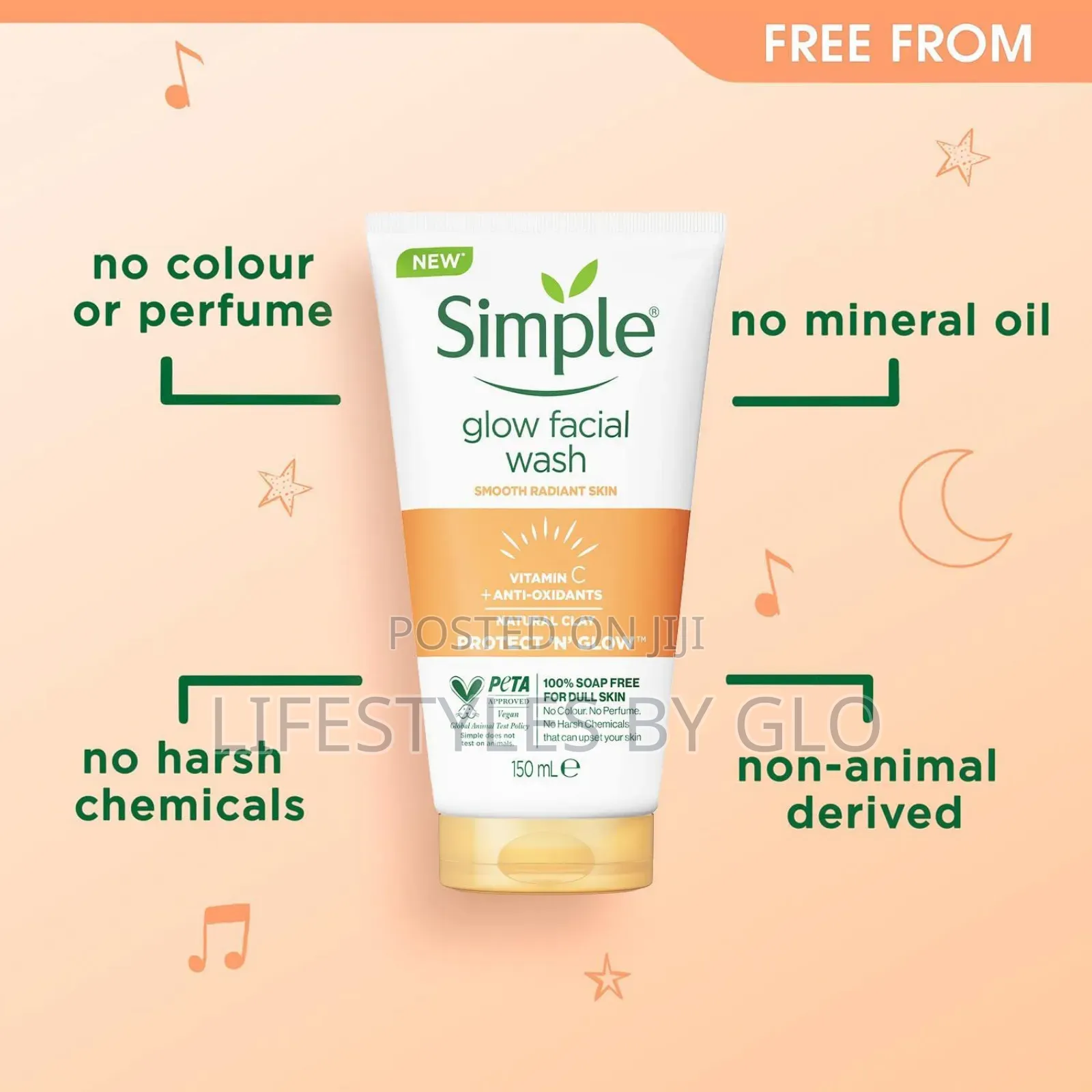Simple Protect ‘N’ Glow Facial Wash