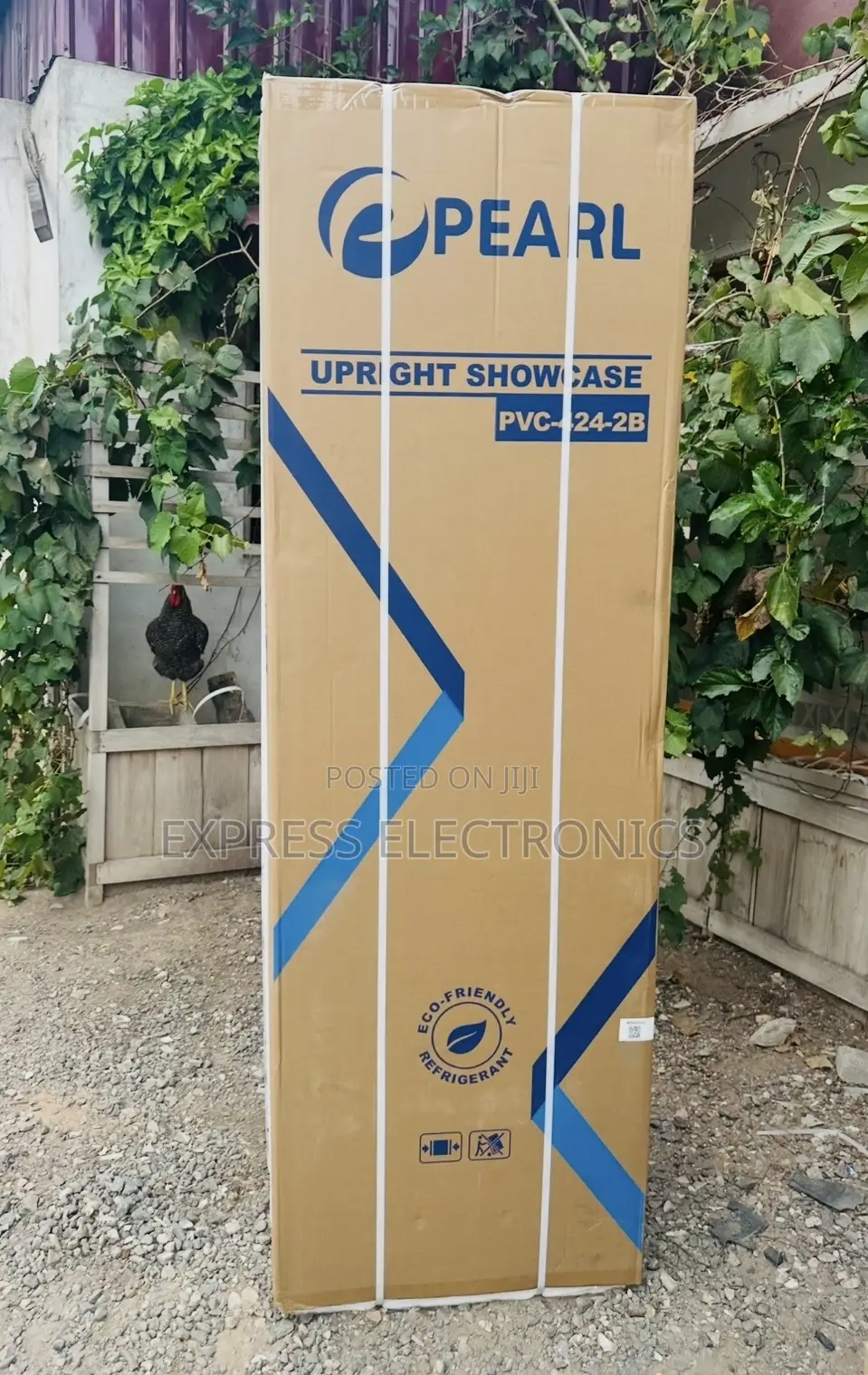 Vertical Stand Display Fridge PVC-424-2ab Single Door