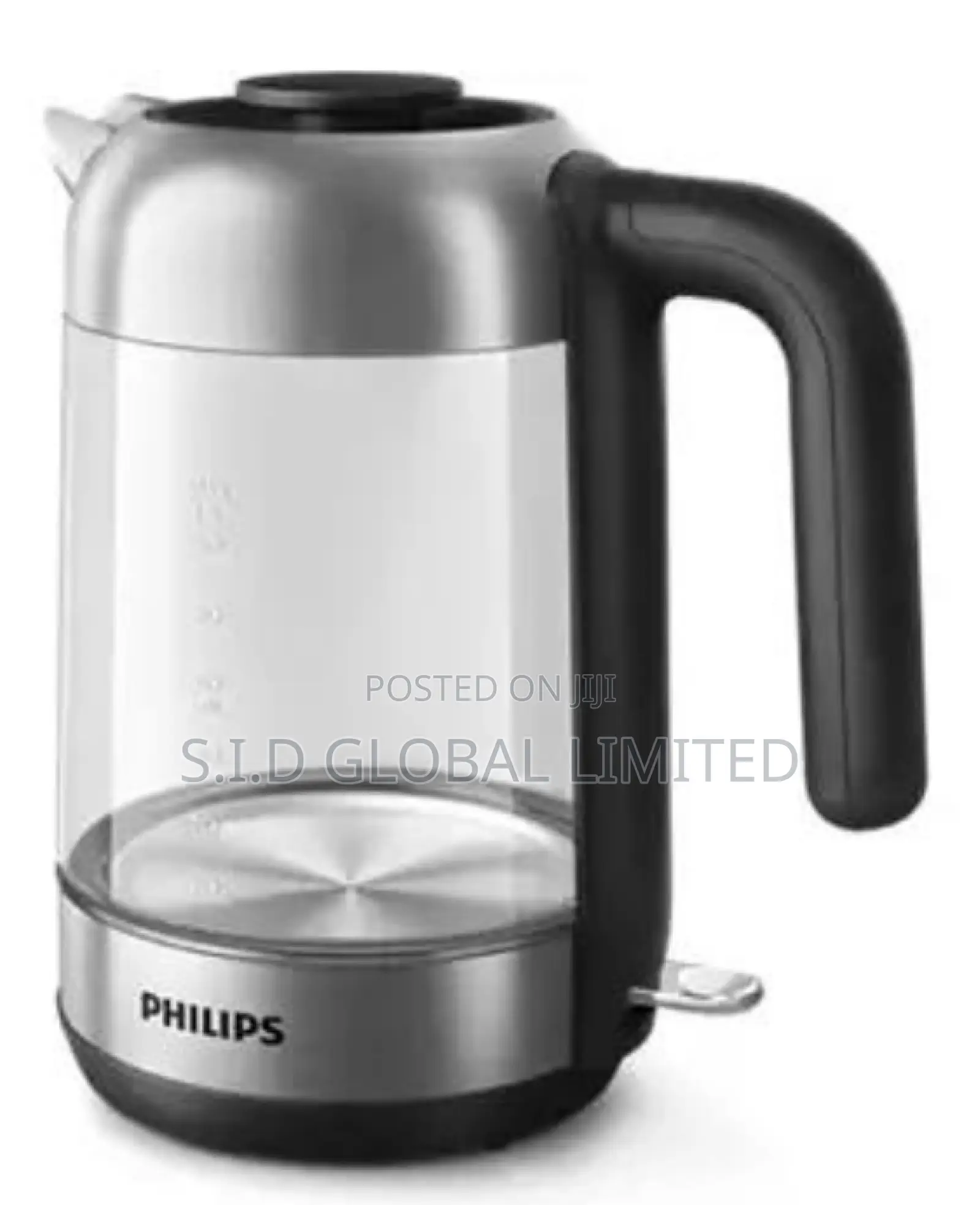 Glass Philips Kettle Series 5000-2200w, 1.7L, Blue Light Ind