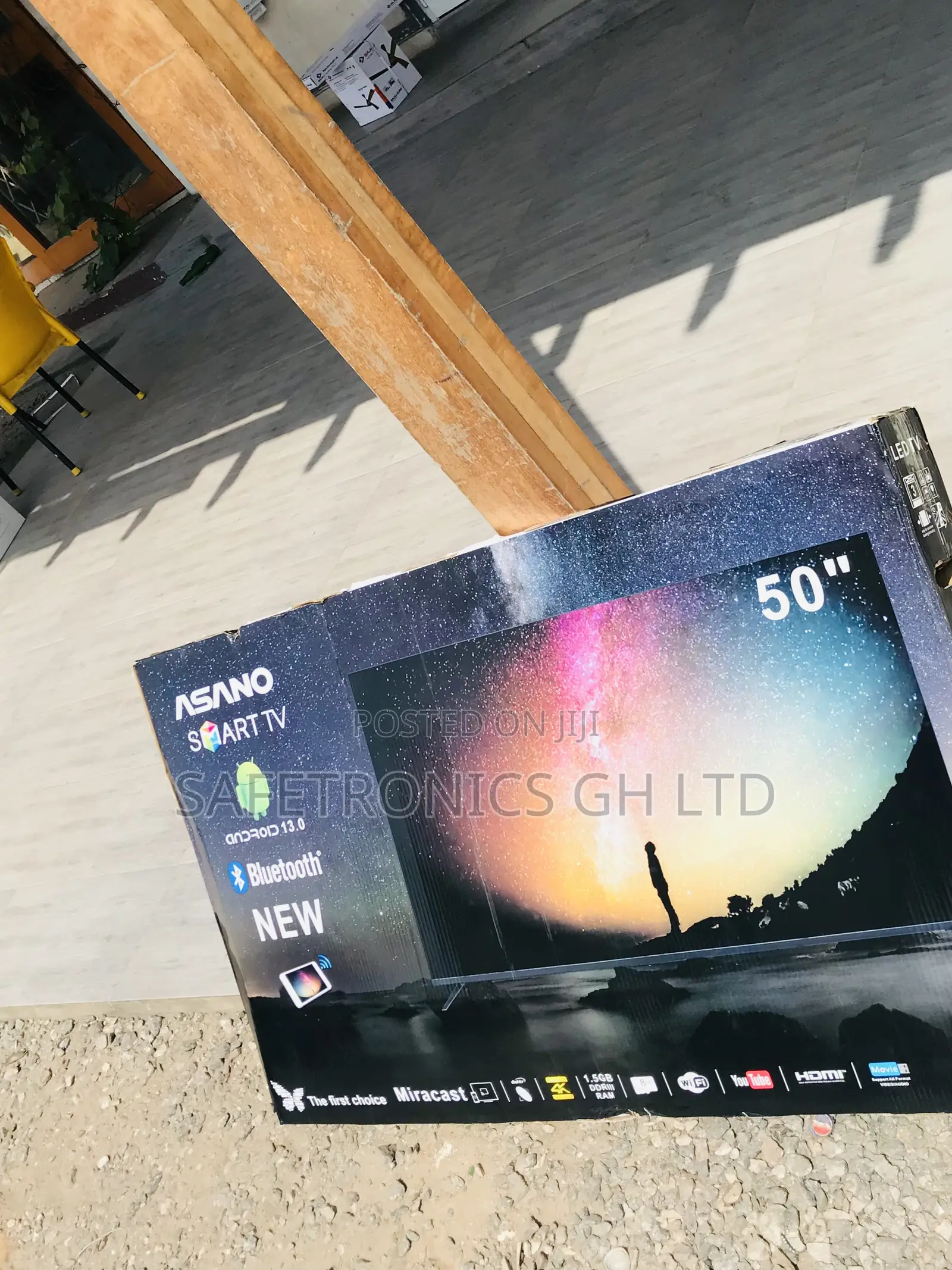 Super Best 50 Inch Smart UHD Led Android Asano Tv