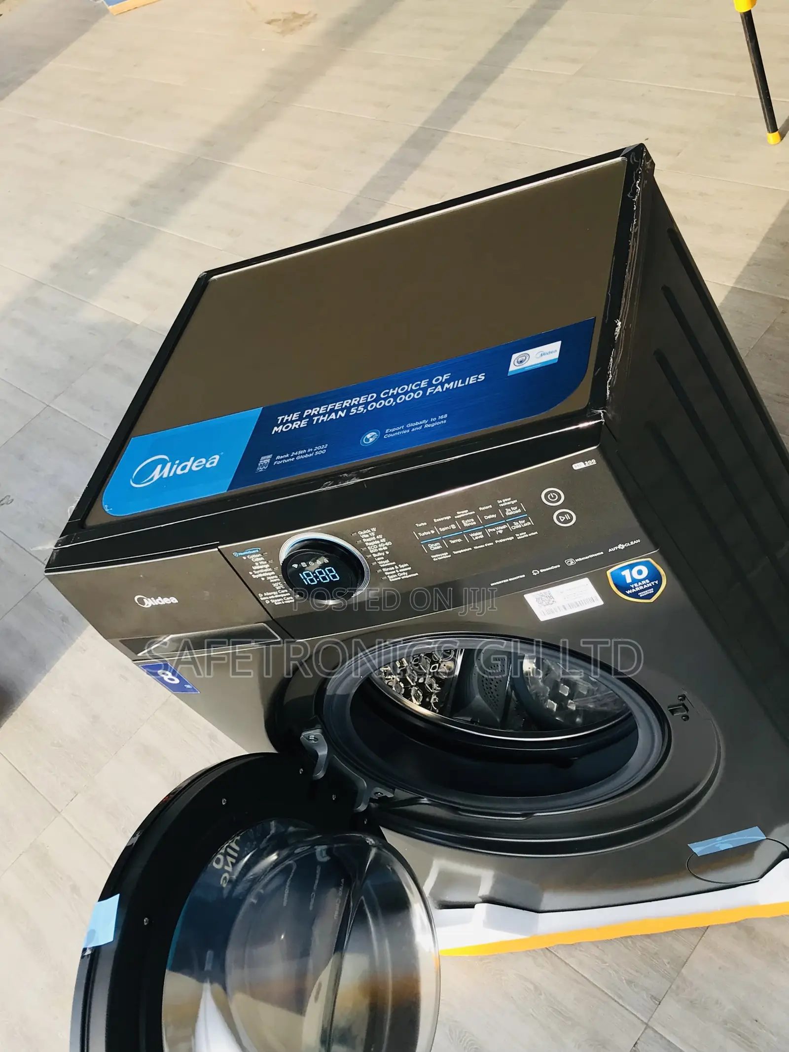 Allergy Care Midea 8kg Front Load Full Auto Washingmachine