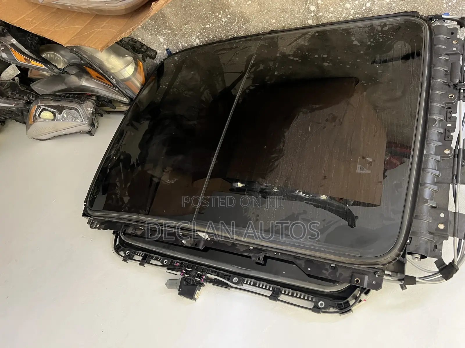 2019-2022 Acura Rdx Panoramic Sunroof Glass W/Track Frame