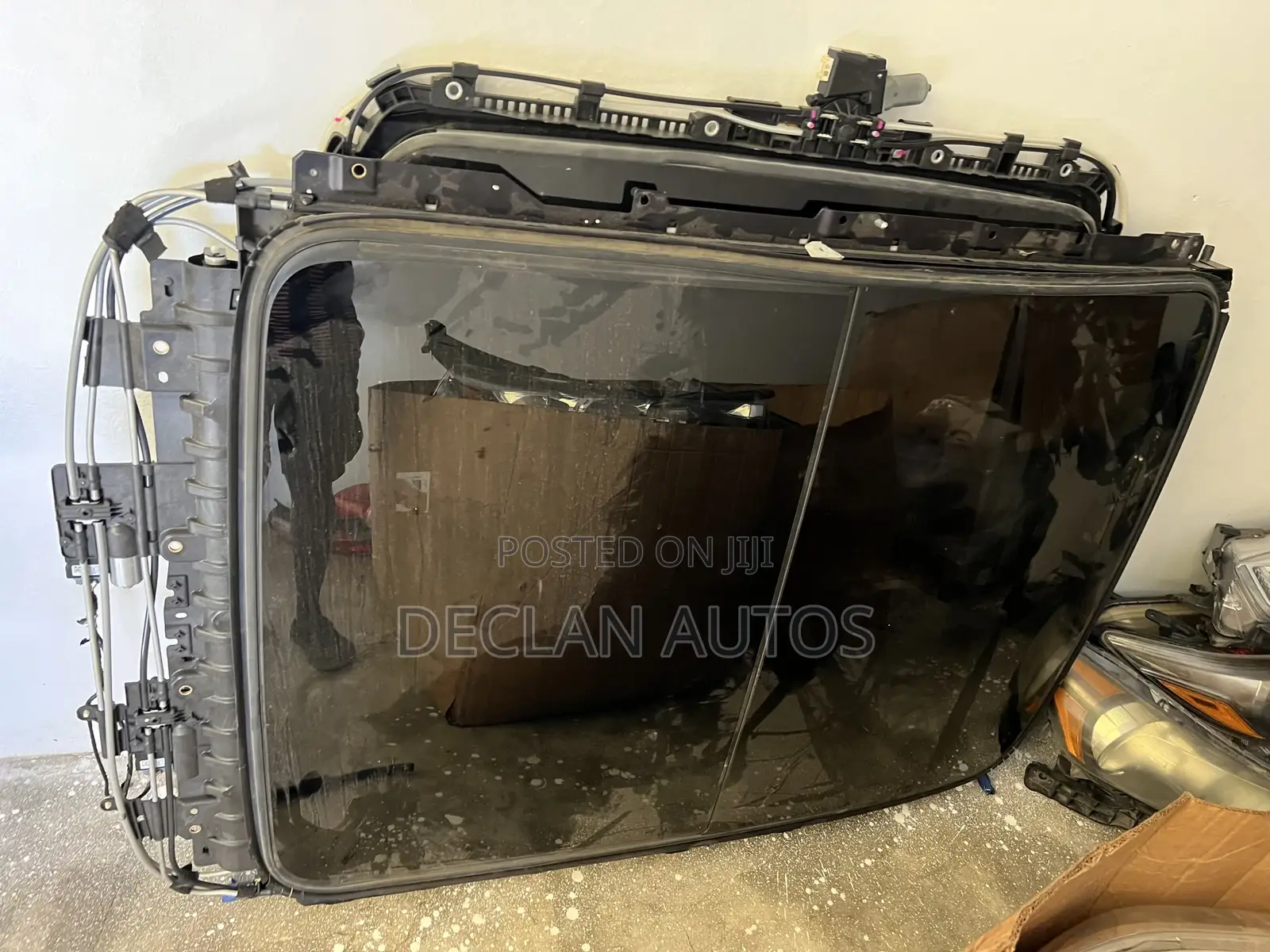 2019-2022 Acura Rdx Panoramic Sunroof Glass W/Track Frame