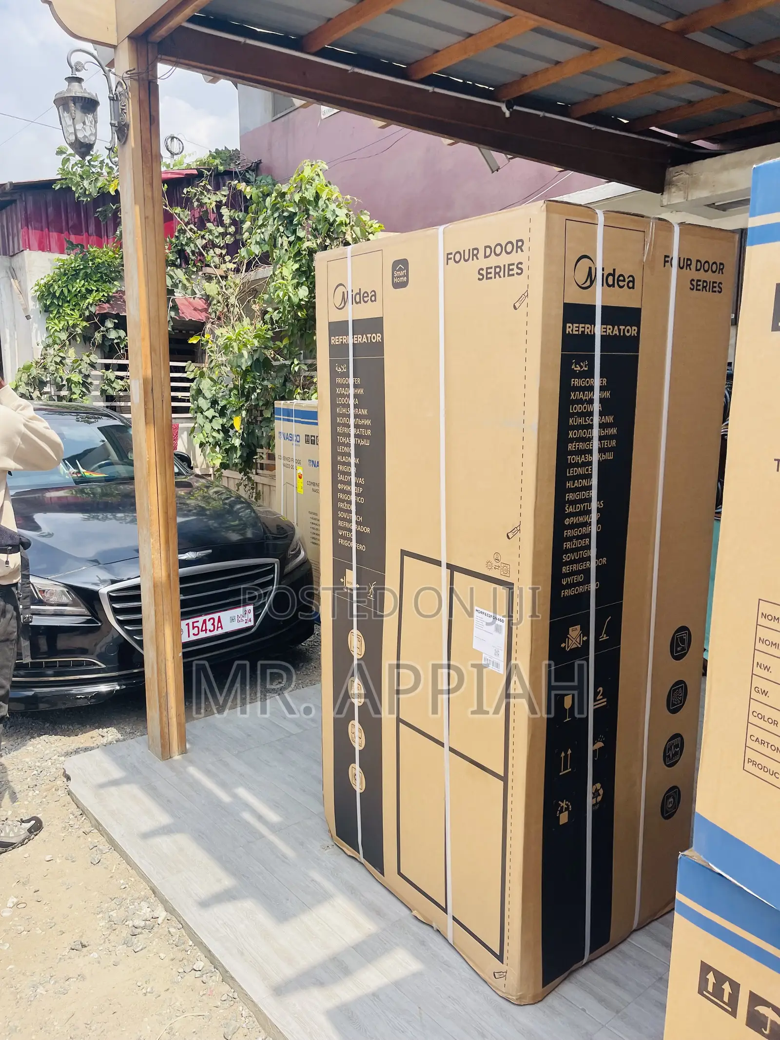 Unique Design MideaMDRF632FGN46D 474ltr Side by Side Fridge