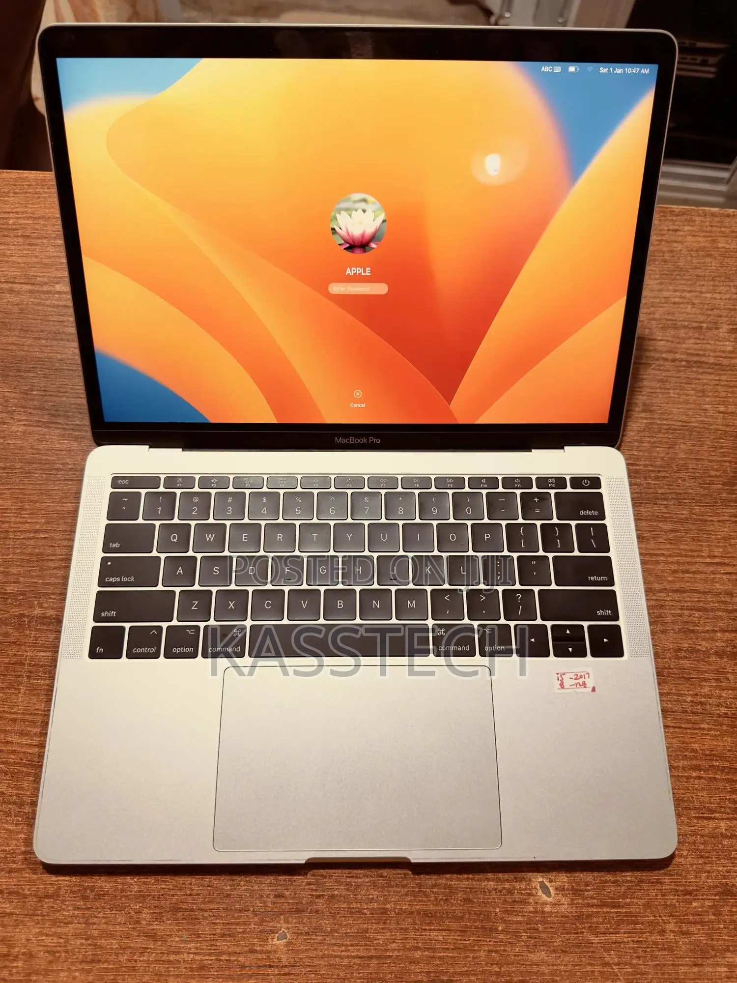 Laptop Apple MacBook Pro 2017 8GB Intel Core I5 SSD 128GB