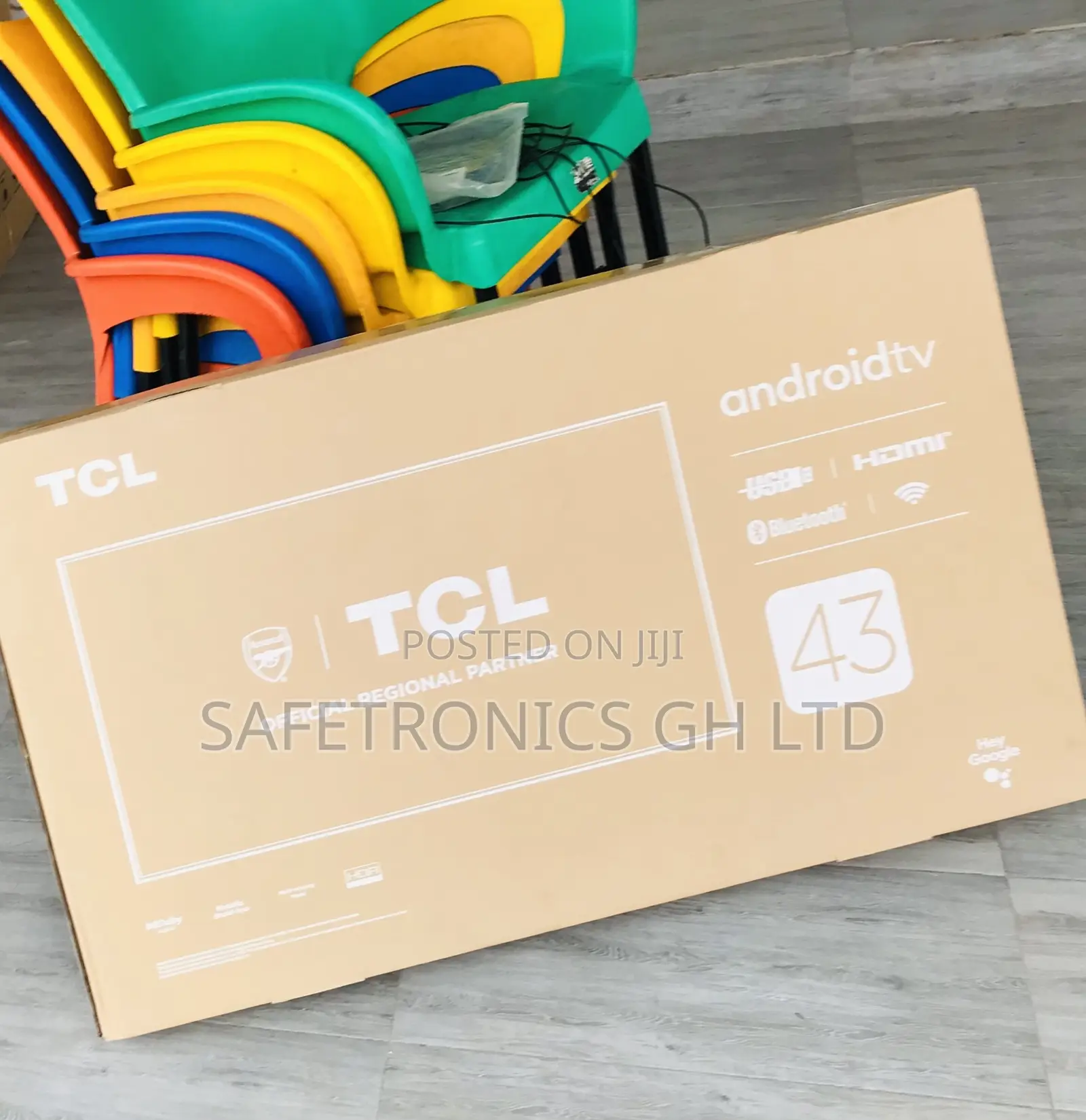 Android 43 Inch Smart HDR TCL P653 Led Tv