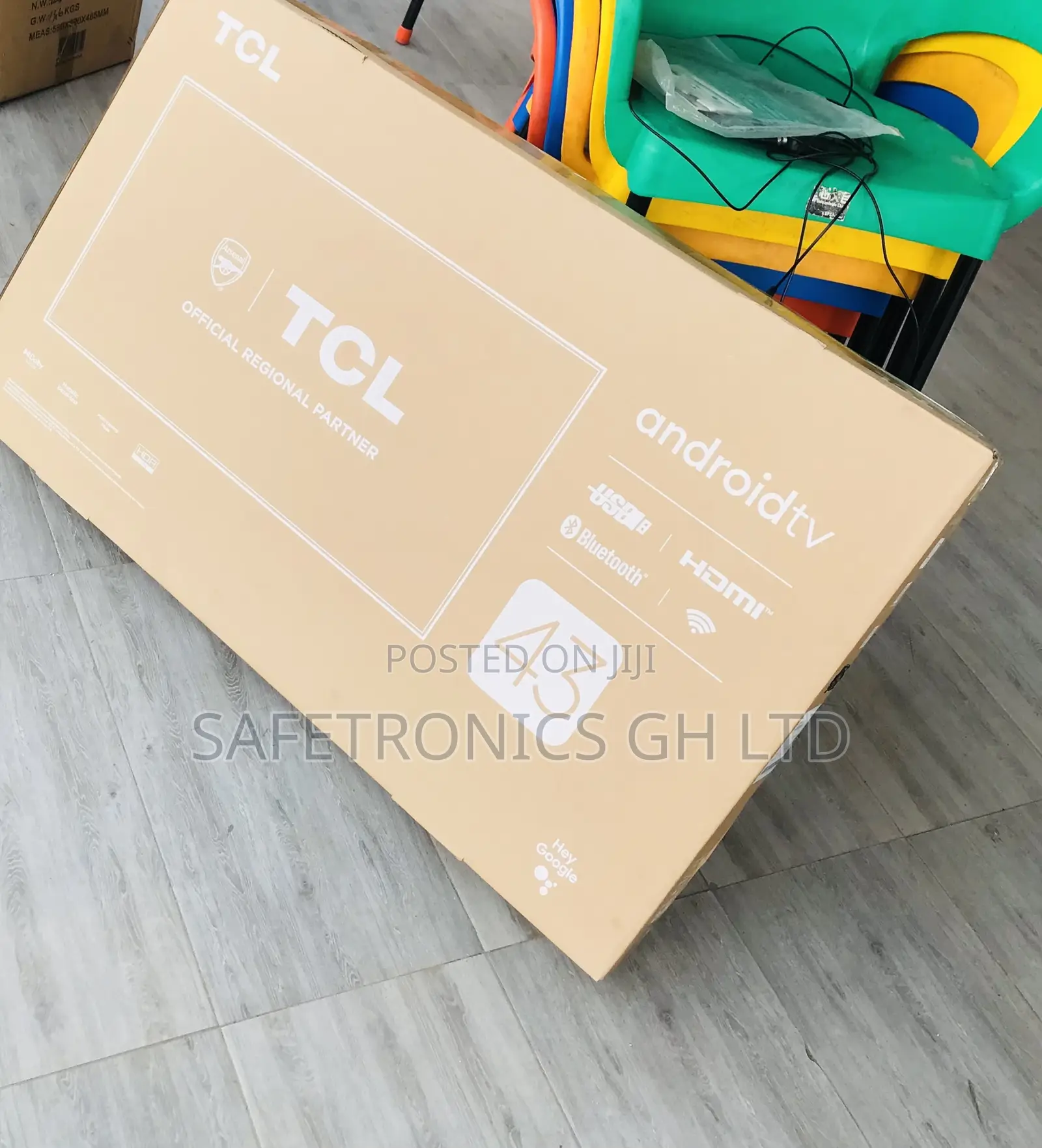 Android 43 Inch Smart HDR TCL P653 Led Tv