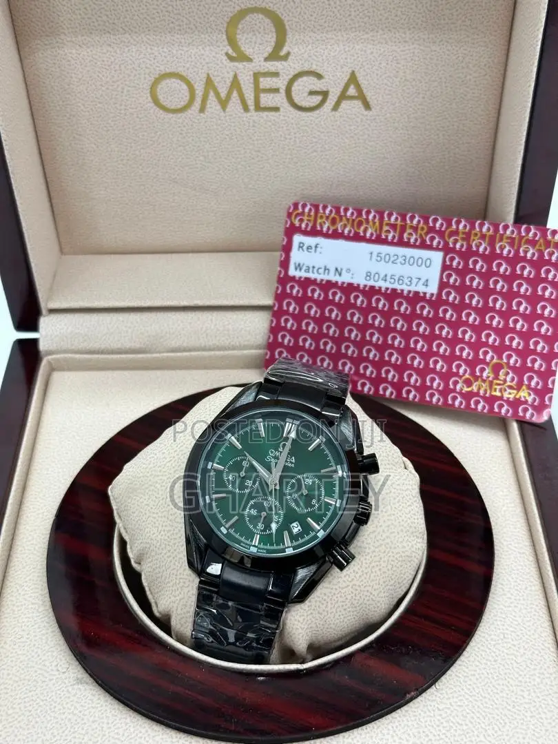 Business Omega Mens Chronograph Watch