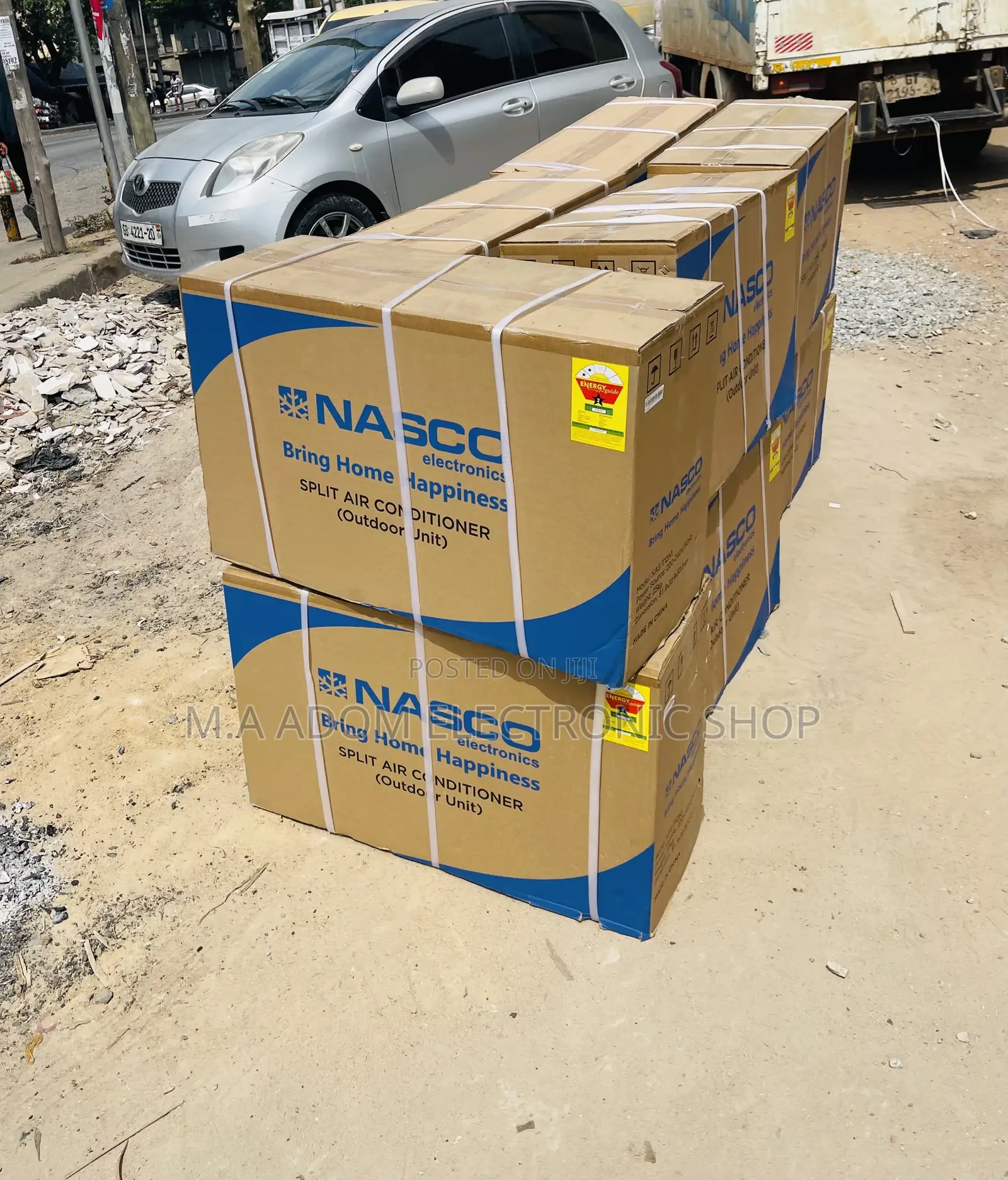 Choose Authentic Nasco 2.0hp R410 Gas Air Conditioner.