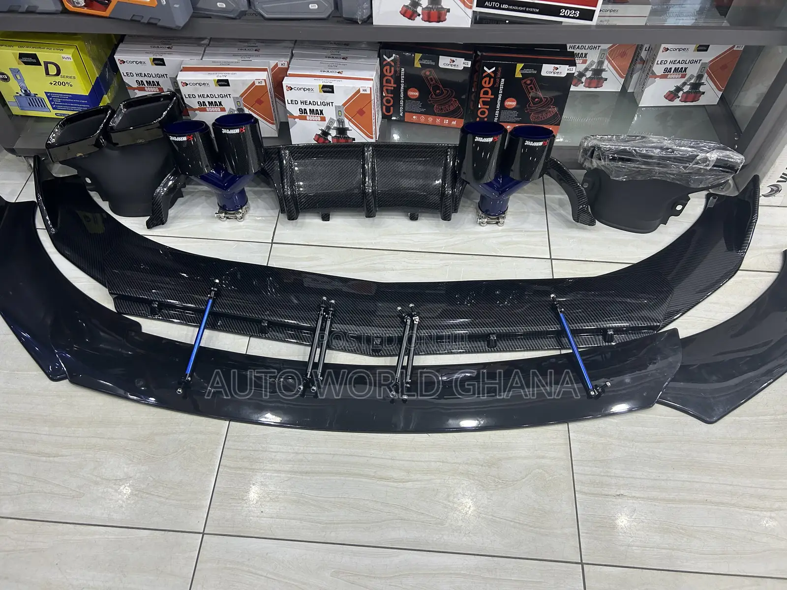 High Quality Carbon Fiber Bumper Lip for All Cars