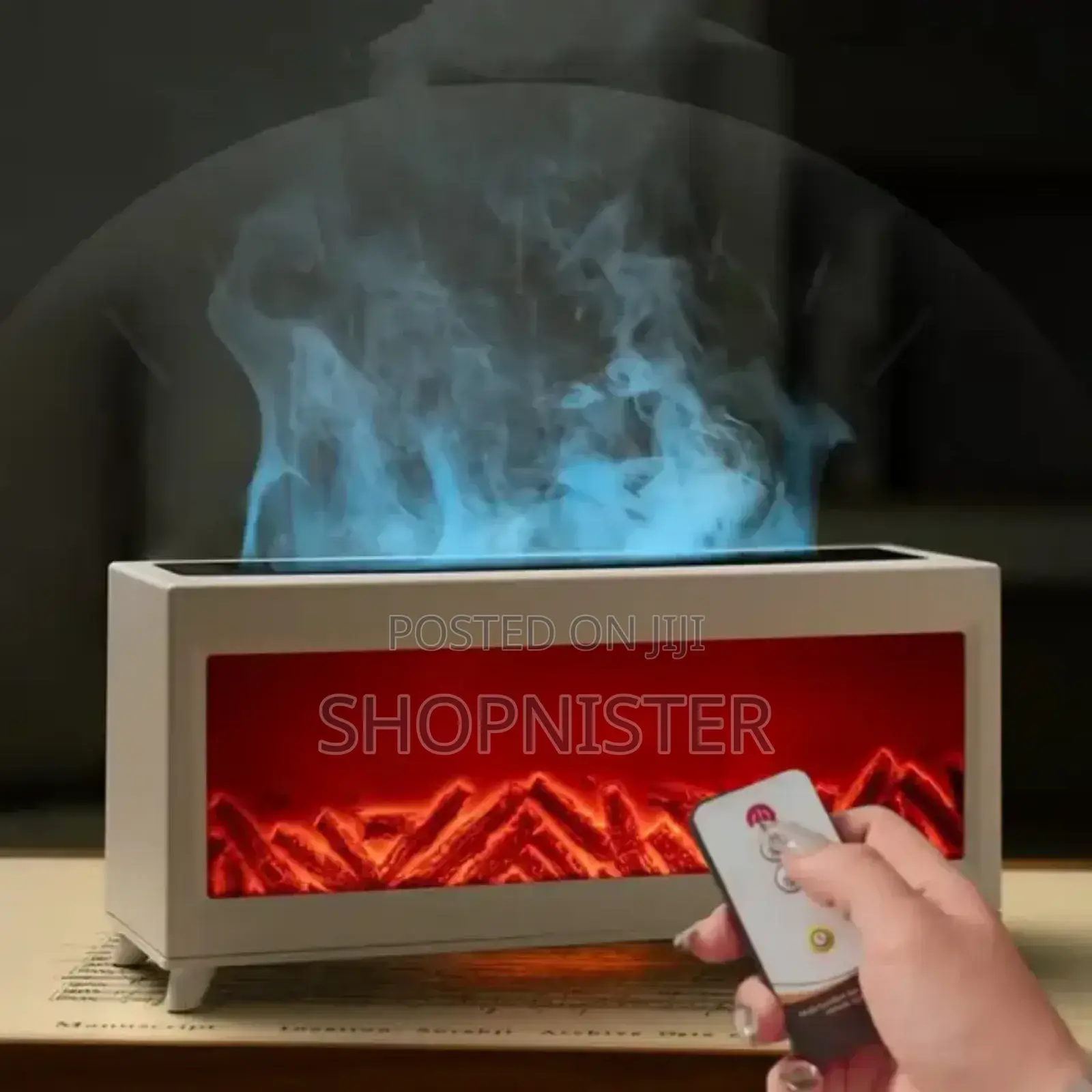 220ml Air Humidifier With Remote Control Black