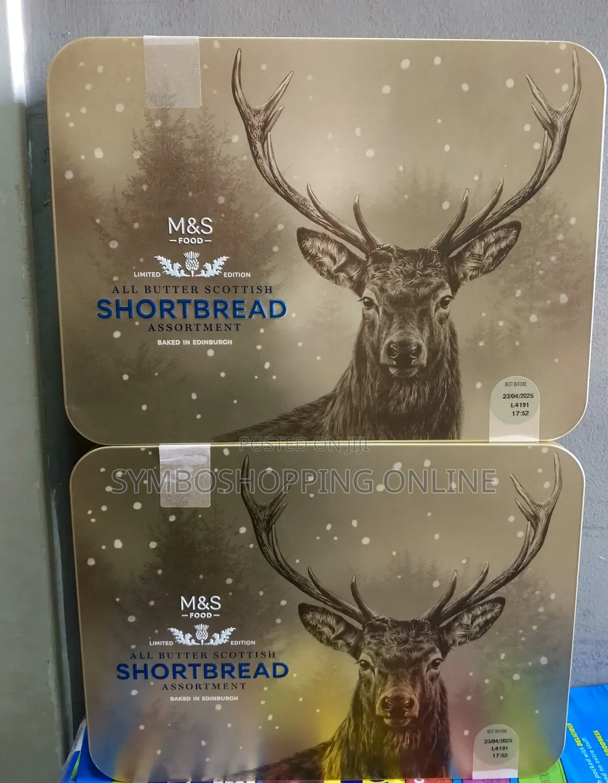 M S Scottish Shortbread Cookies (Christmas)