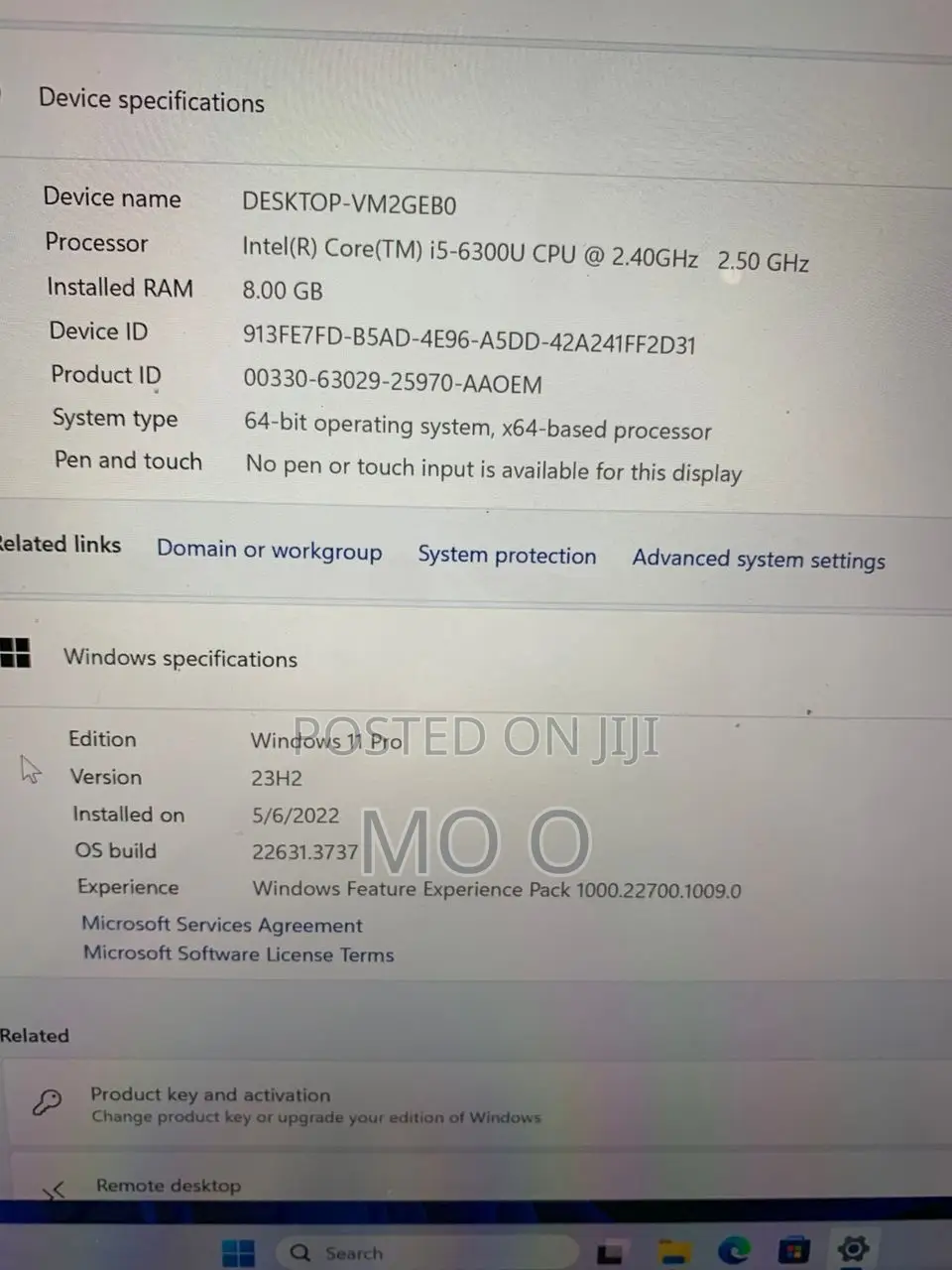 Laptop Microsoft Surface Book 2 8GB Intel Core i5 SSD 128GB