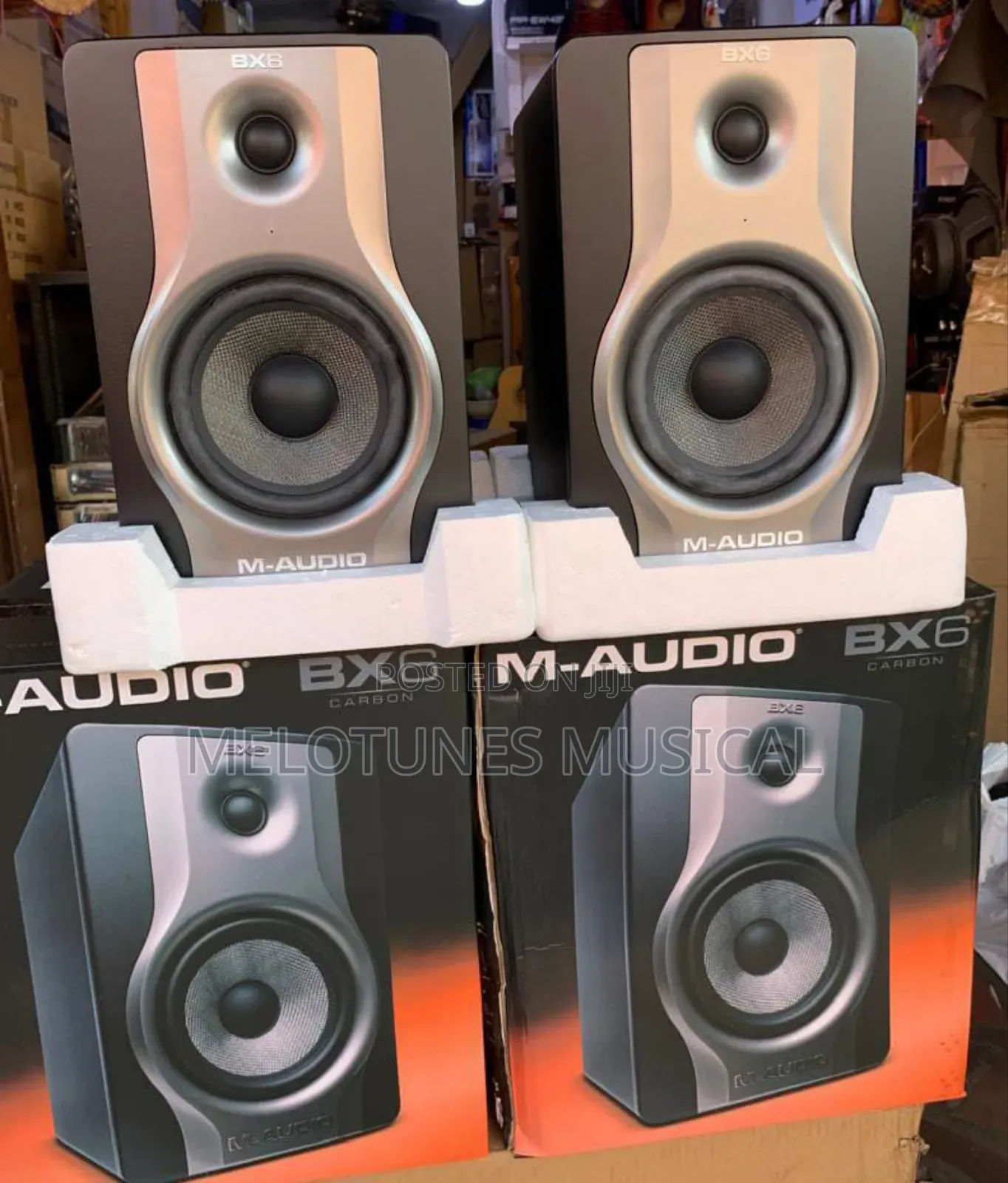 M-Audio Bx6 Carbon Studio Monitors