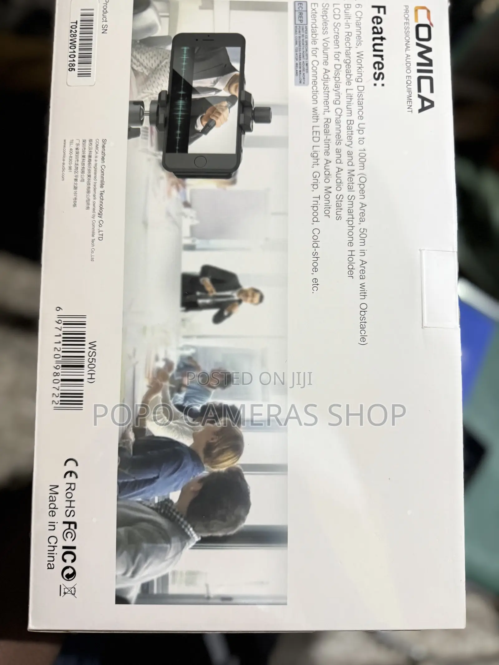 Comica CVM-WS50(H) Mobile Professional Wireless Microphone